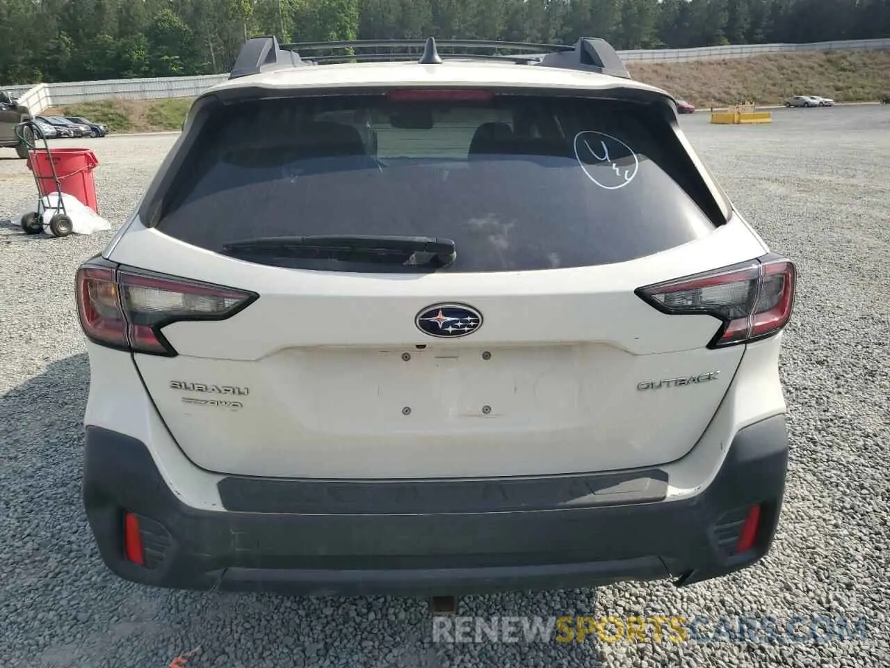 6 Photograph of a damaged car 4S4BTAEC7L3226253 SUBARU LEGACY 2020