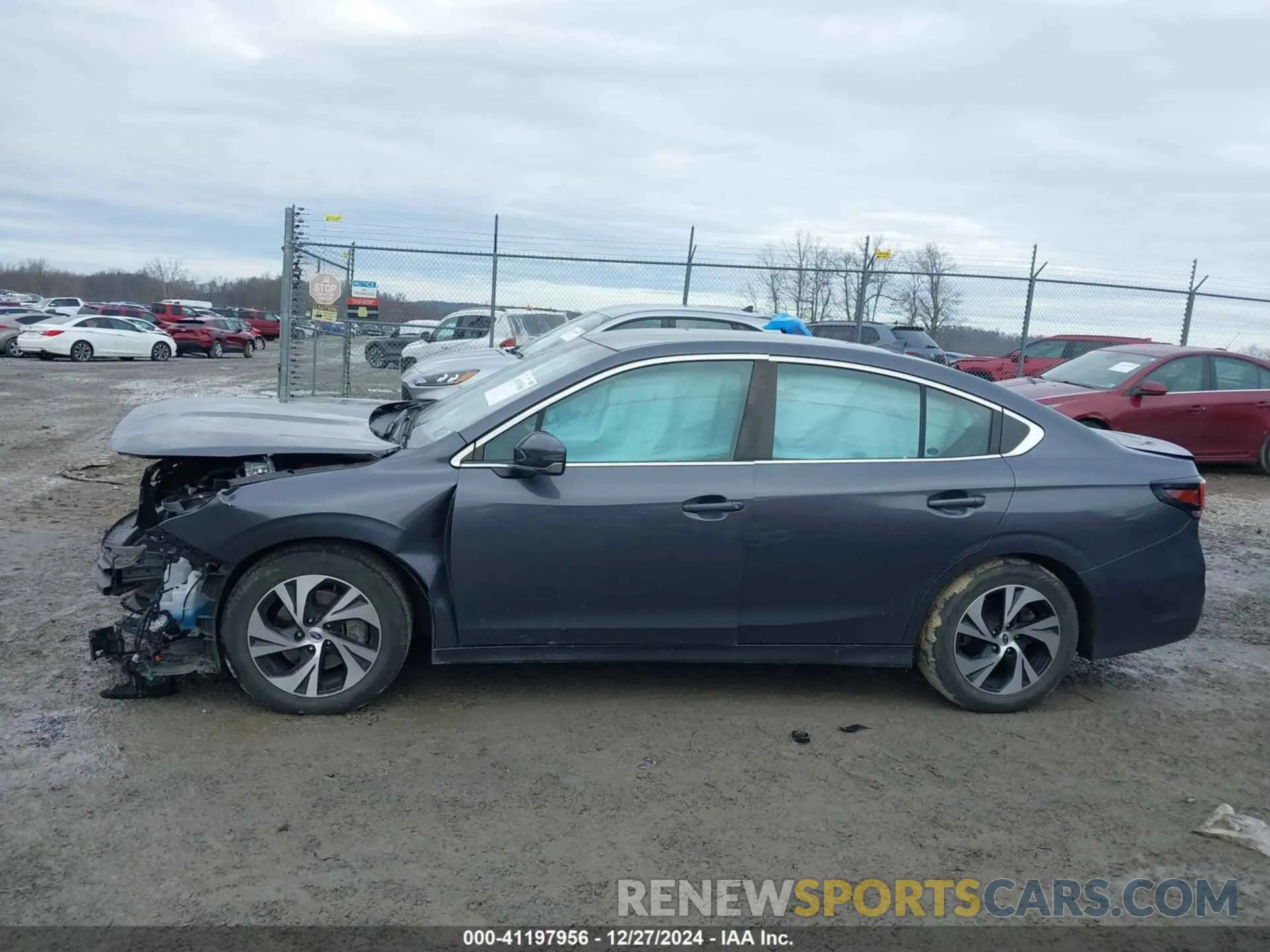 15 Photograph of a damaged car 4S3BWAD66M3014405 SUBARU LEGACY 2021
