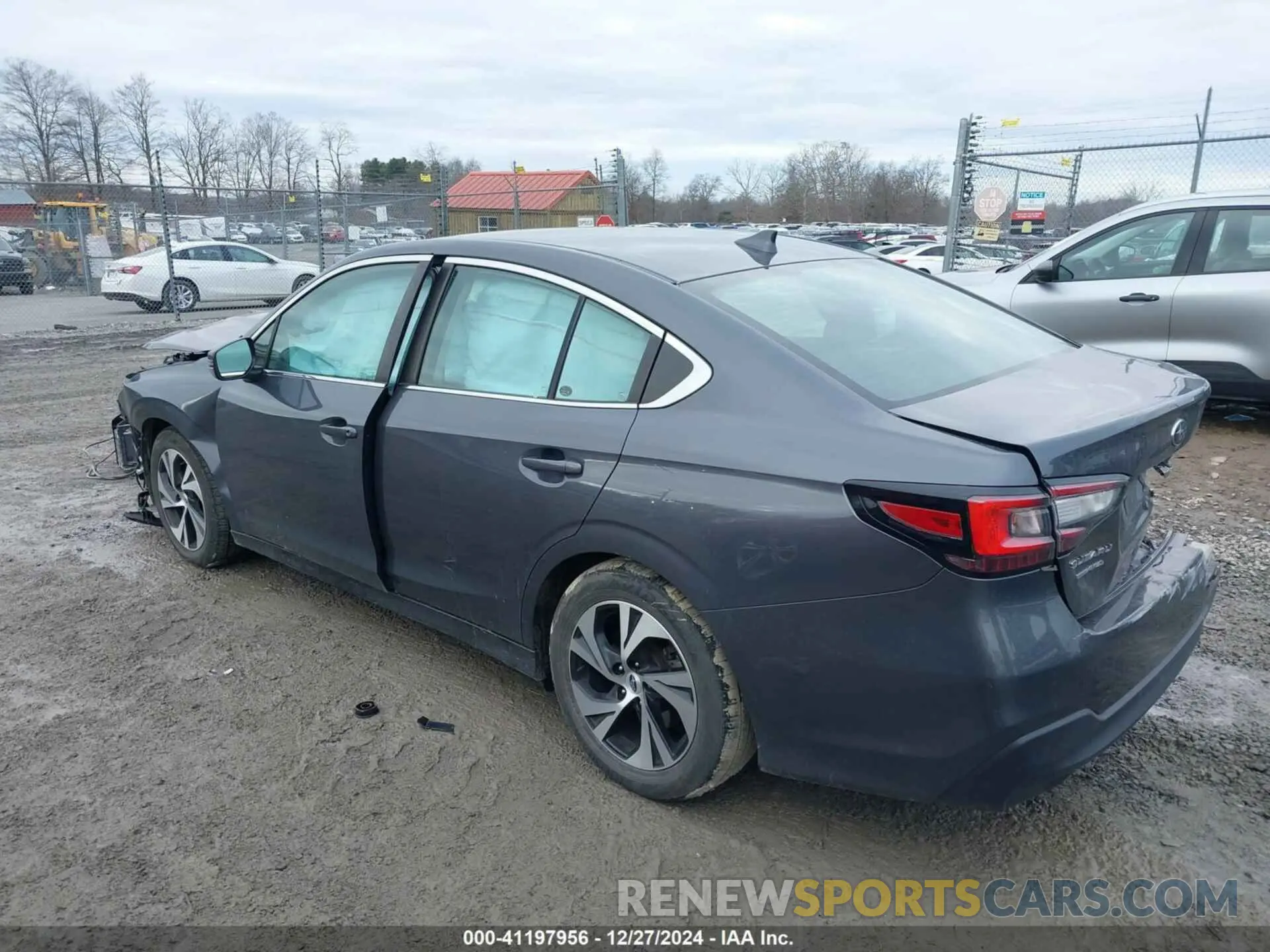 3 Photograph of a damaged car 4S3BWAD66M3014405 SUBARU LEGACY 2021
