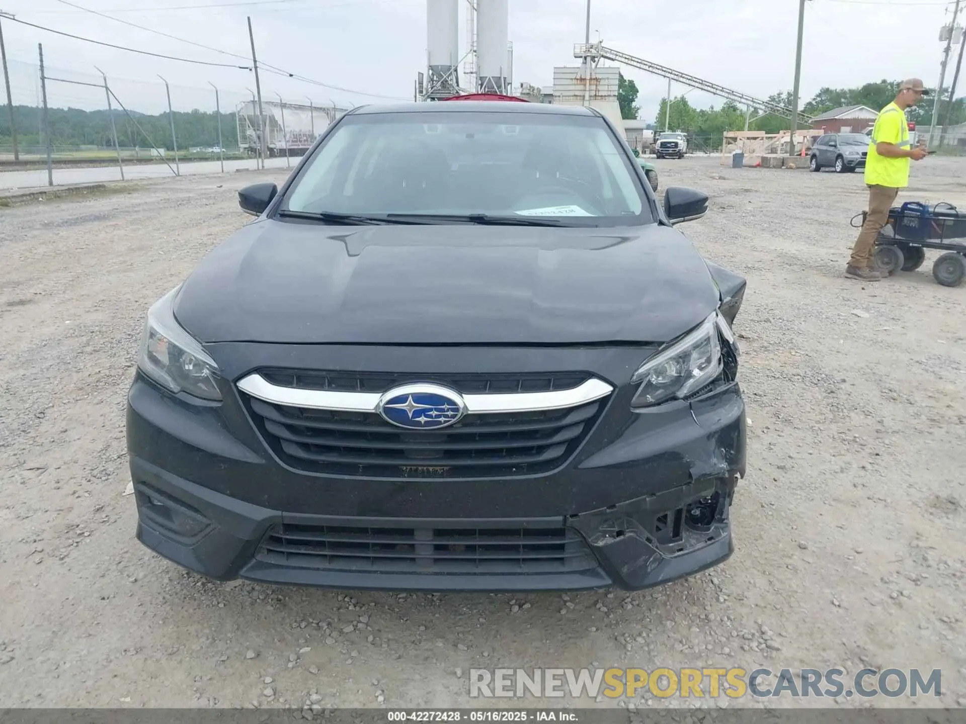 12 Фотография поврежденного автомобиля 4S3BWAD69M3019324 SUBARU LEGACY 2021