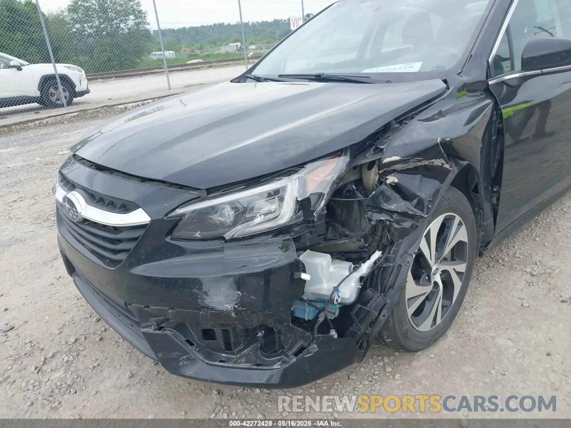6 Фотография поврежденного автомобиля 4S3BWAD69M3019324 SUBARU LEGACY 2021