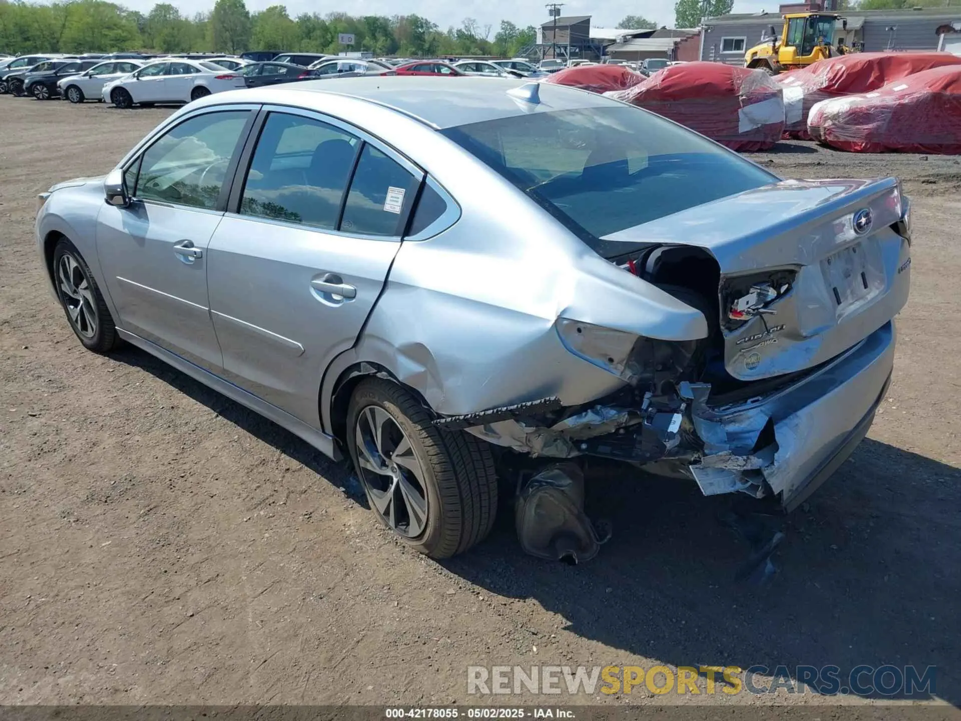 3 Photograph of a damaged car 4S3BWAD6XM3004573 SUBARU LEGACY 2021