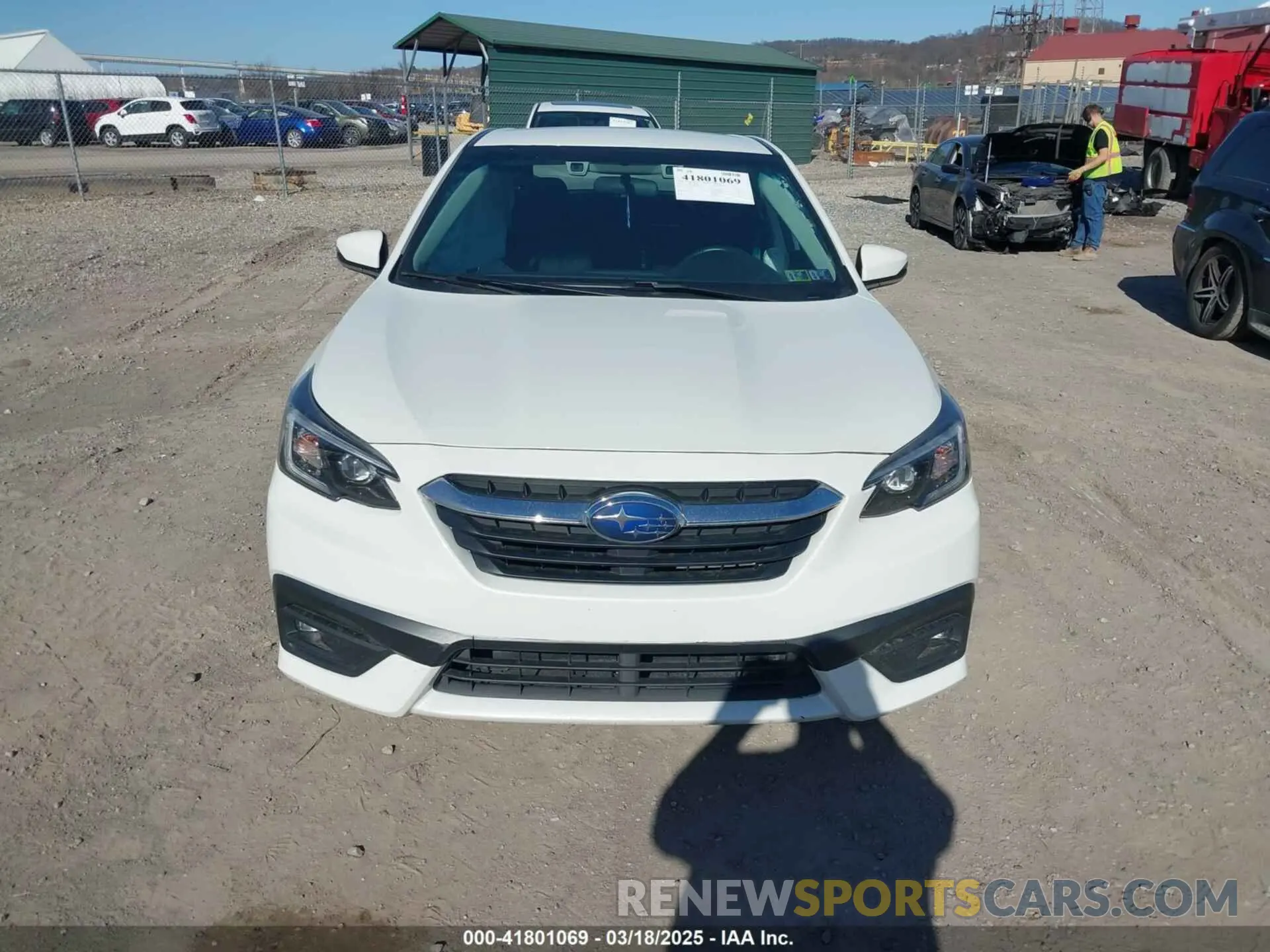 11 Фотография поврежденного автомобиля 4S3BWAD6XM3005206 SUBARU LEGACY 2021
