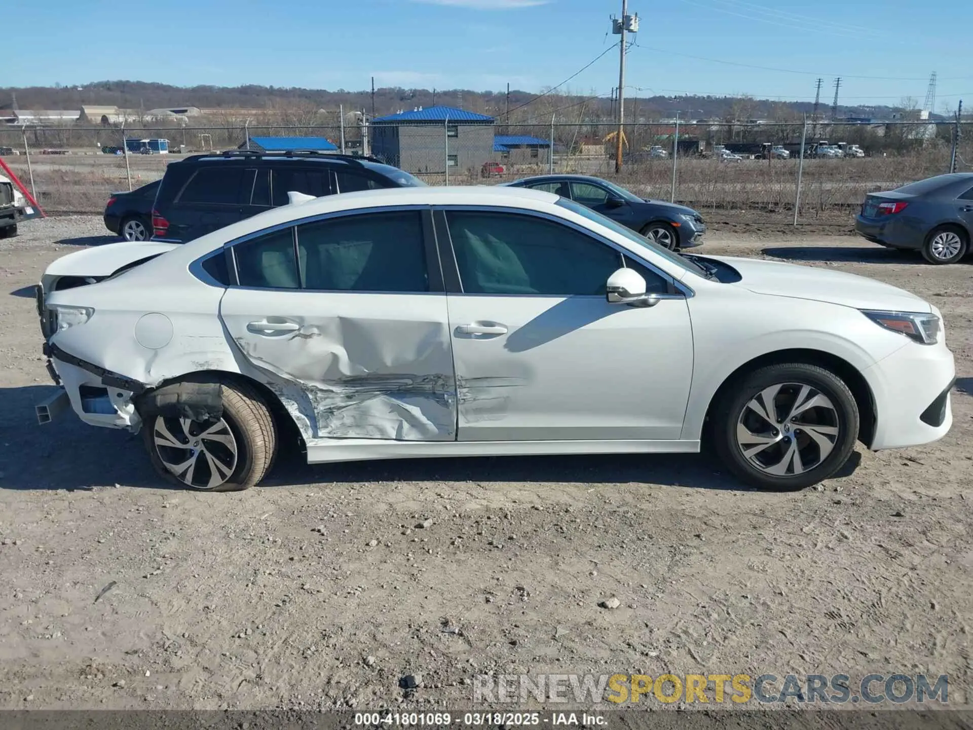 12 Фотография поврежденного автомобиля 4S3BWAD6XM3005206 SUBARU LEGACY 2021