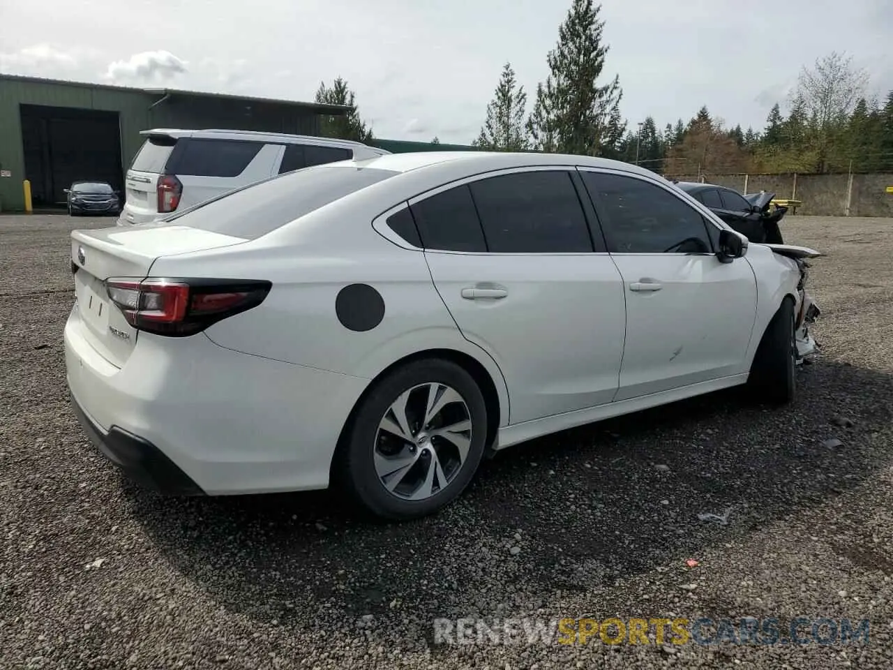 3 Photograph of a damaged car 4S3BWAF61M3011697 SUBARU LEGACY 2021