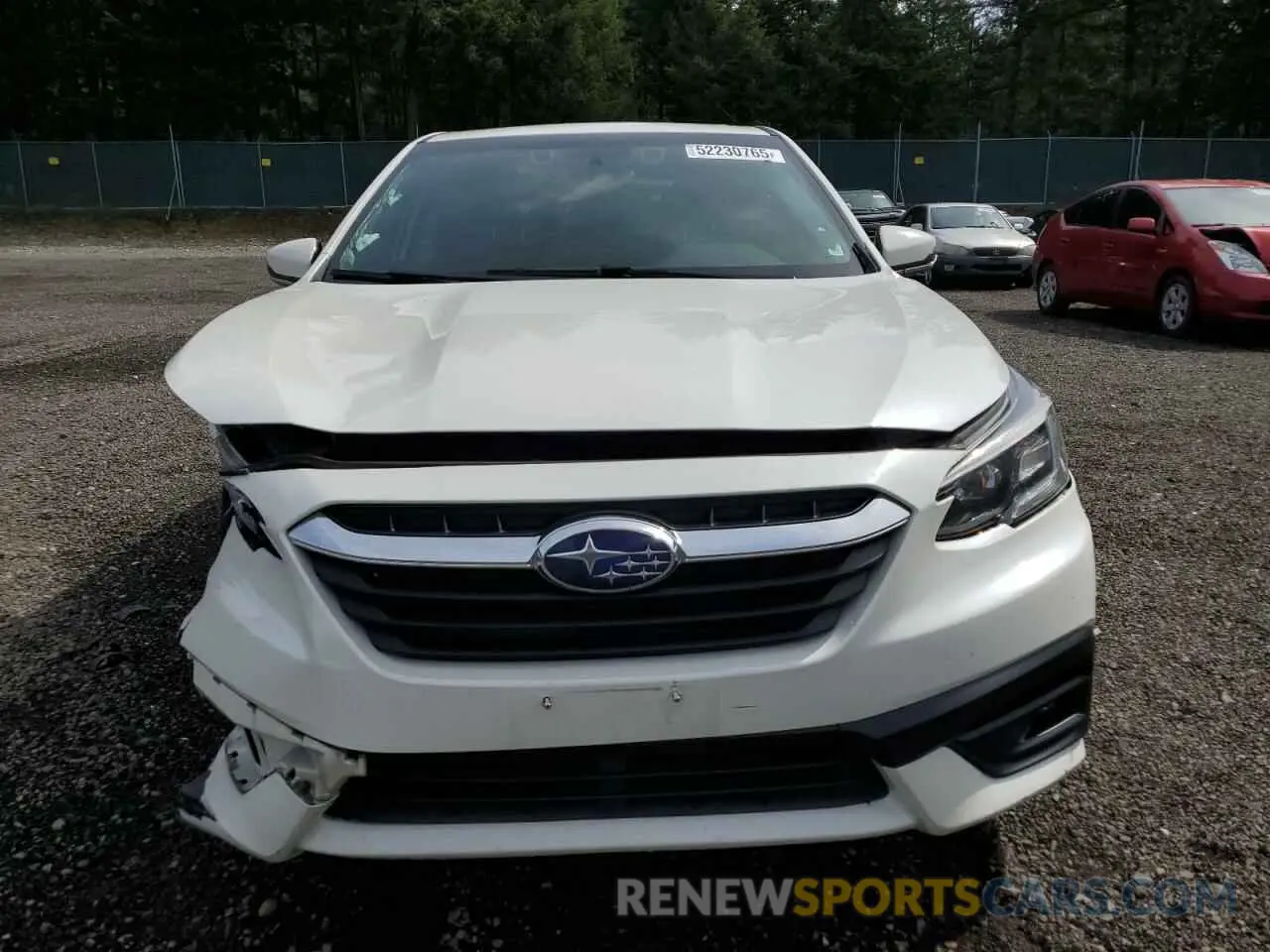 5 Photograph of a damaged car 4S3BWAF61M3011697 SUBARU LEGACY 2021