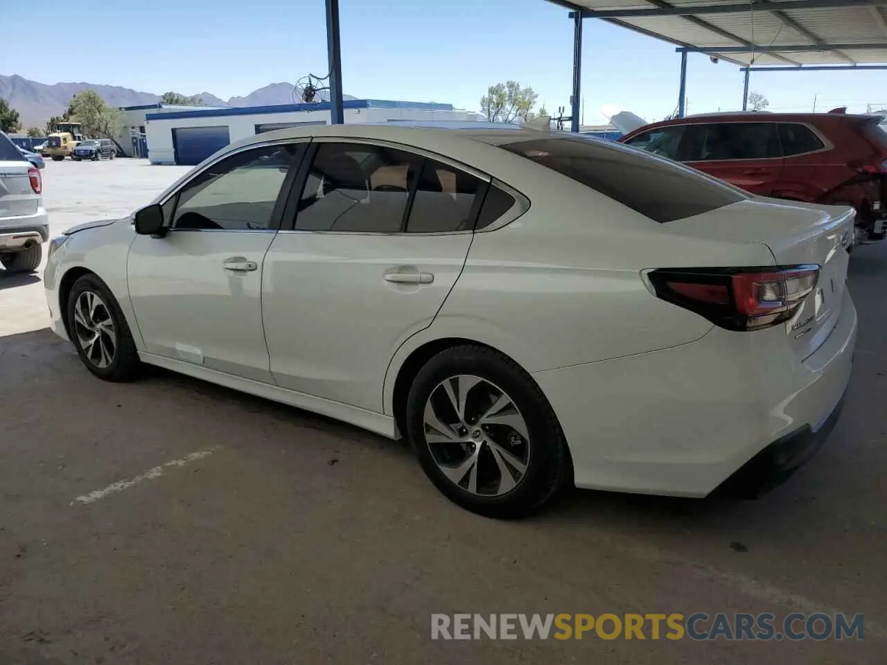 2 Photograph of a damaged car 4S3BWAF62M3010588 SUBARU LEGACY 2021