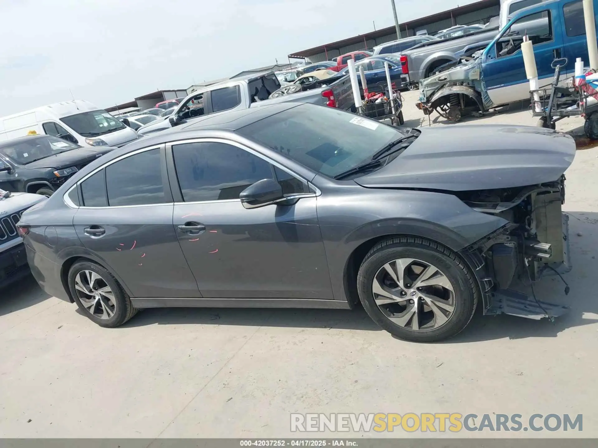 13 Фотография поврежденного автомобиля 4S3BWAF63M3006016 SUBARU LEGACY 2021