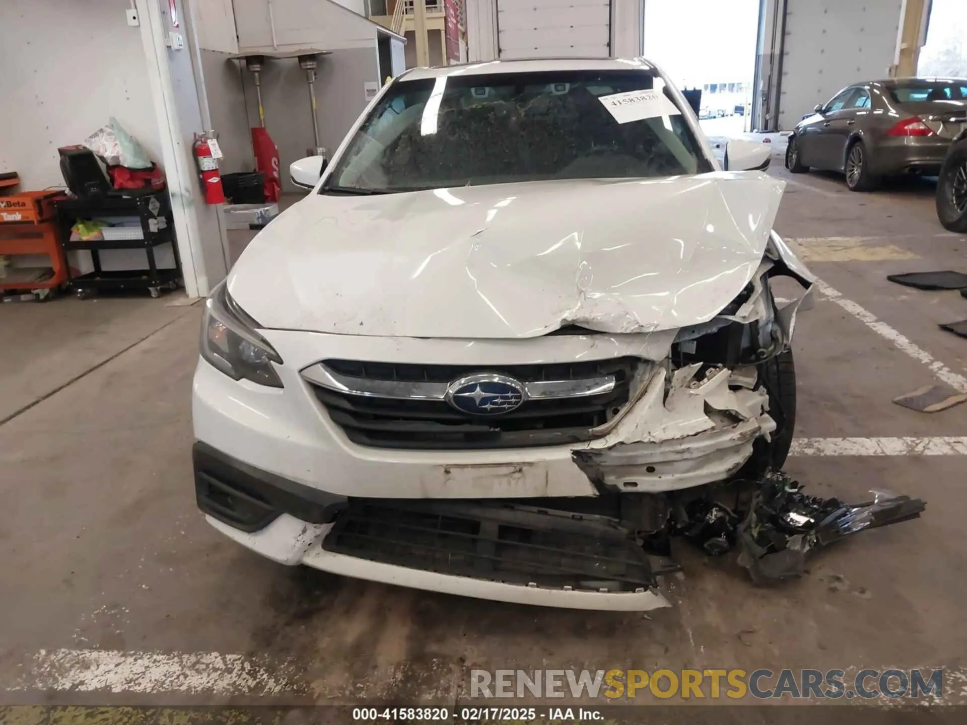 12 Фотография поврежденного автомобиля 4S3BWAF69M3020373 SUBARU LEGACY 2021