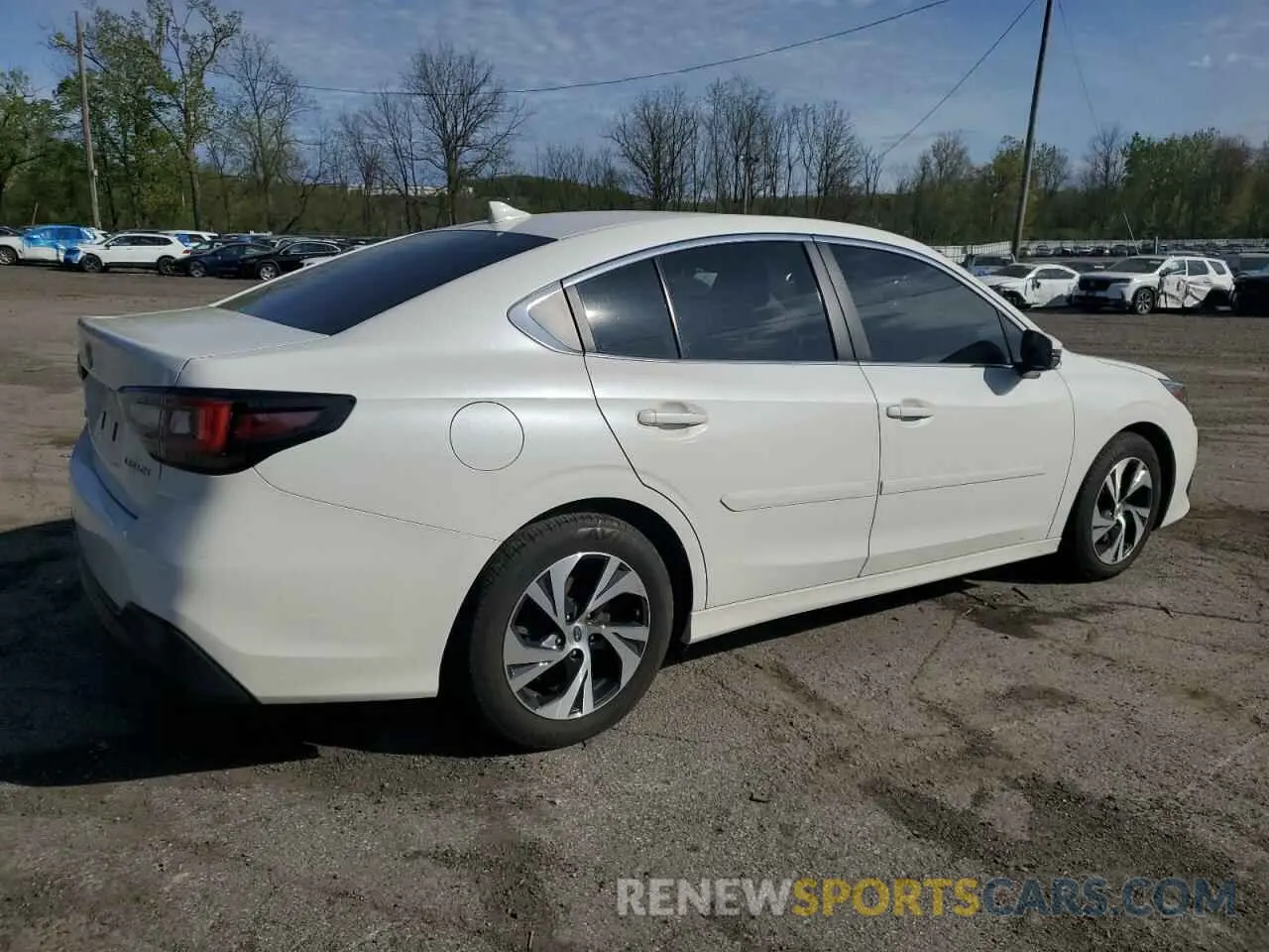 3 Photograph of a damaged car 4S3BWAF6XM3020107 SUBARU LEGACY 2021