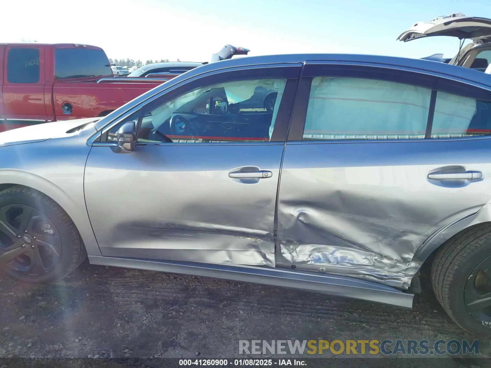 14 Photograph of a damaged car 4S3BWAH63M3016834 SUBARU LEGACY 2021