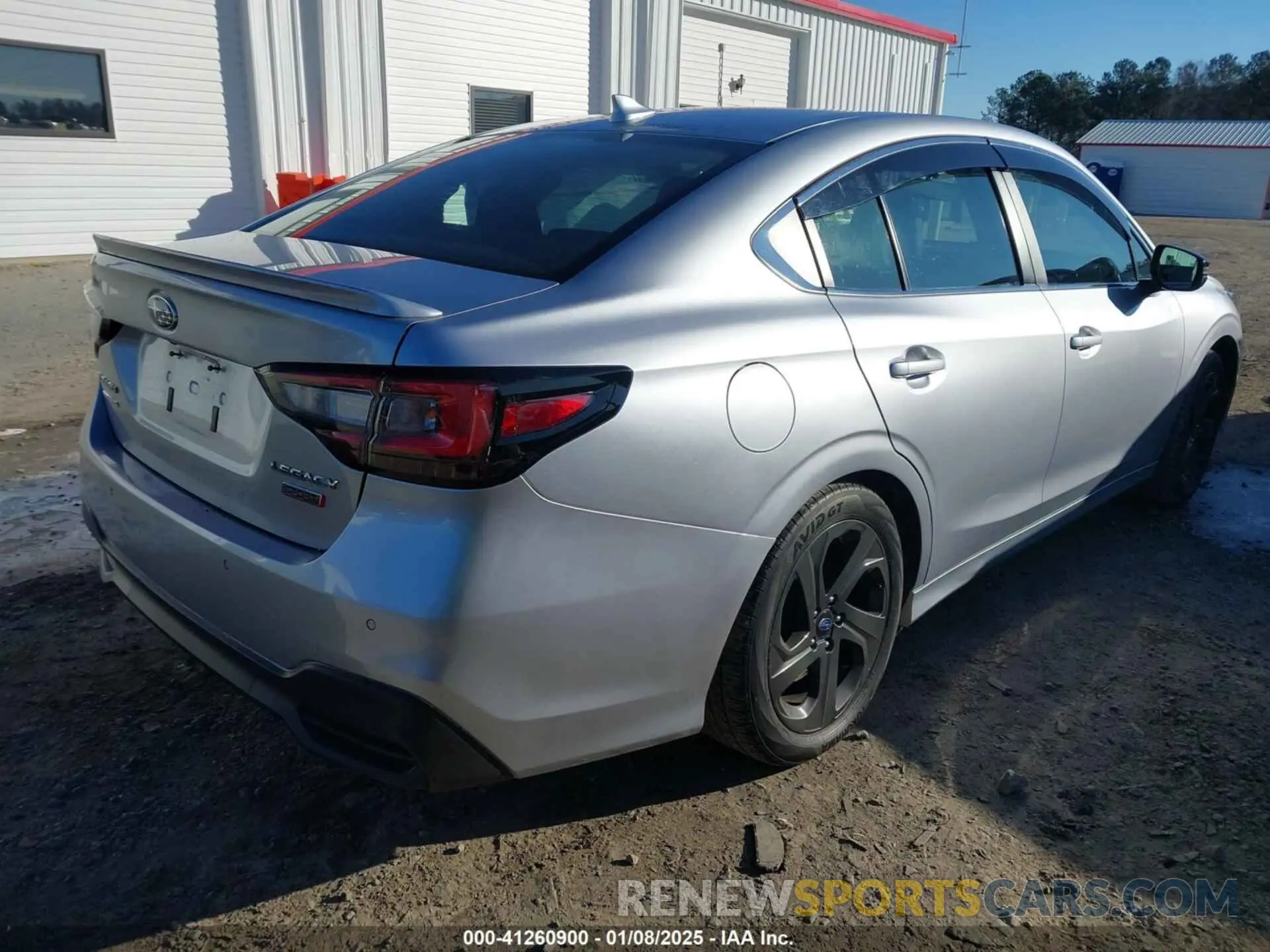 4 Photograph of a damaged car 4S3BWAH63M3016834 SUBARU LEGACY 2021
