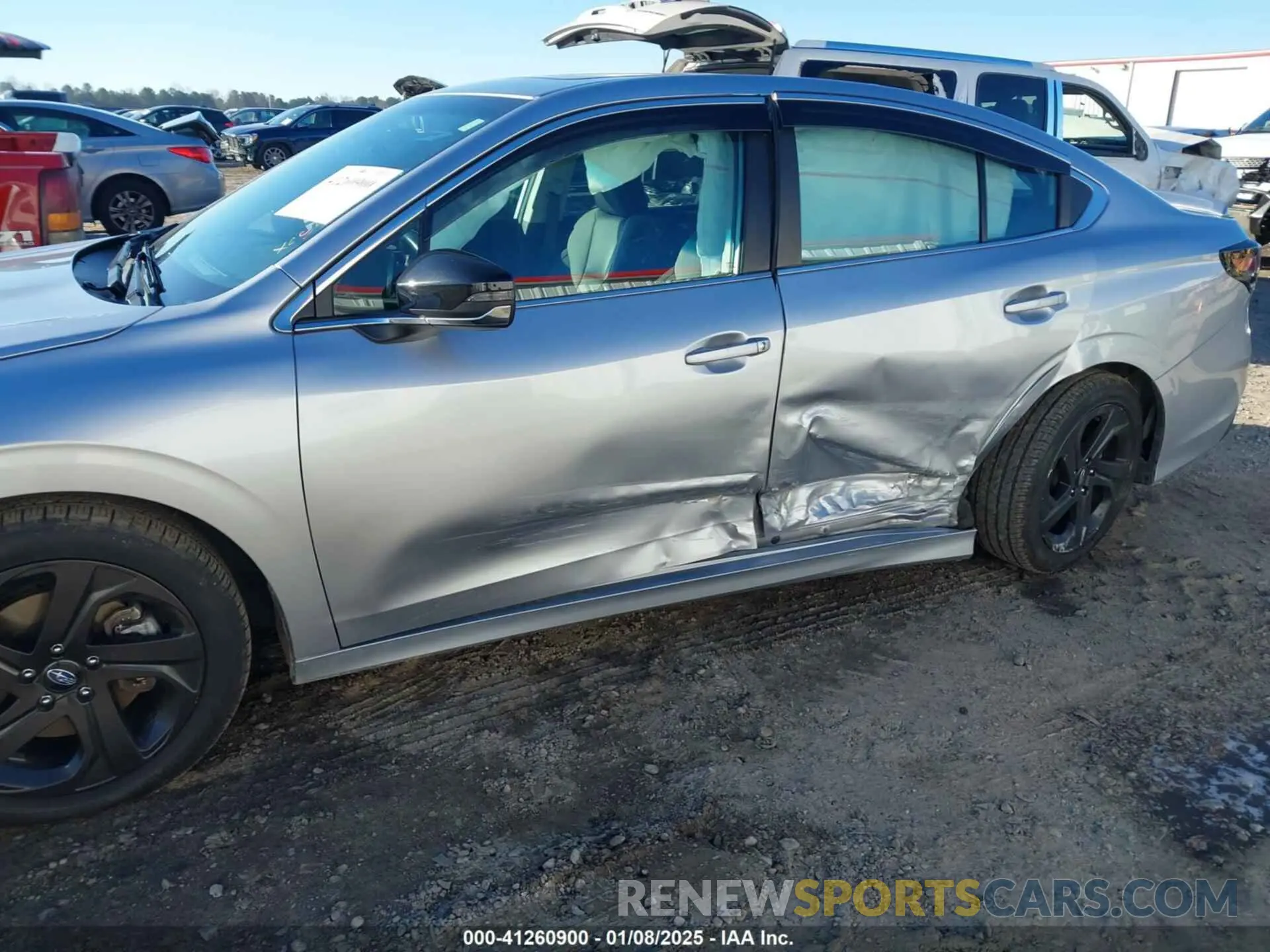 6 Photograph of a damaged car 4S3BWAH63M3016834 SUBARU LEGACY 2021