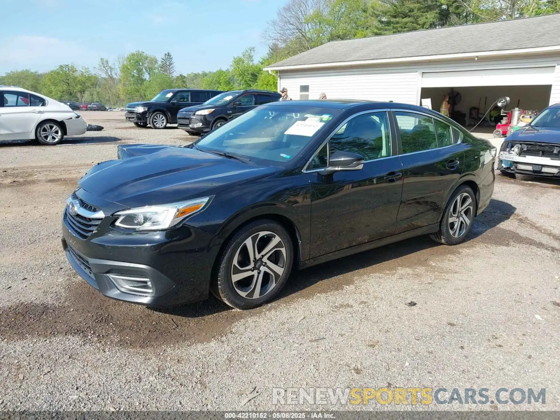 2 Photograph of a damaged car 4S3BWAN63M3002260 SUBARU LEGACY 2021