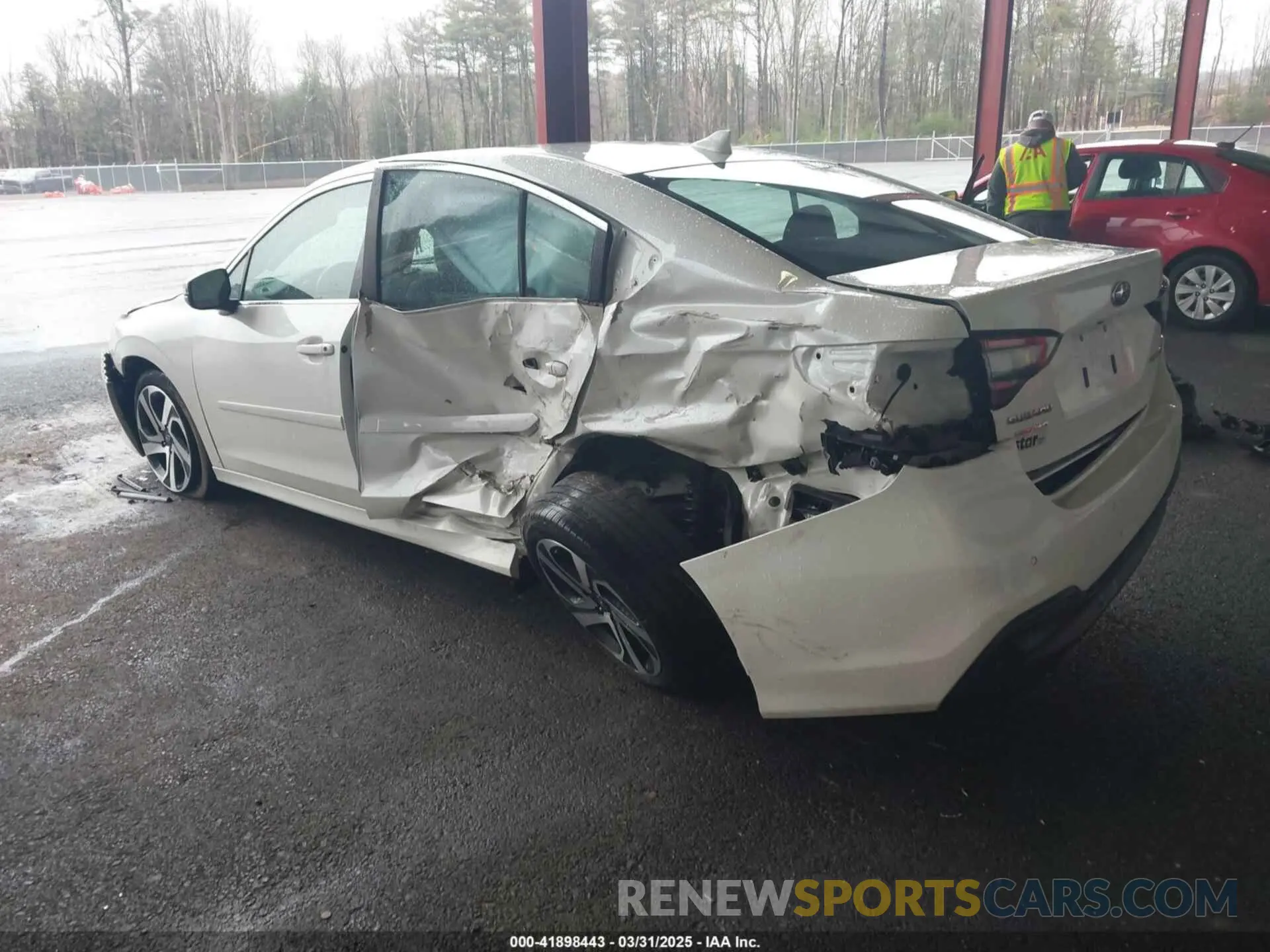 3 Photograph of a damaged car 4S3BWAN64M3005460 SUBARU LEGACY 2021