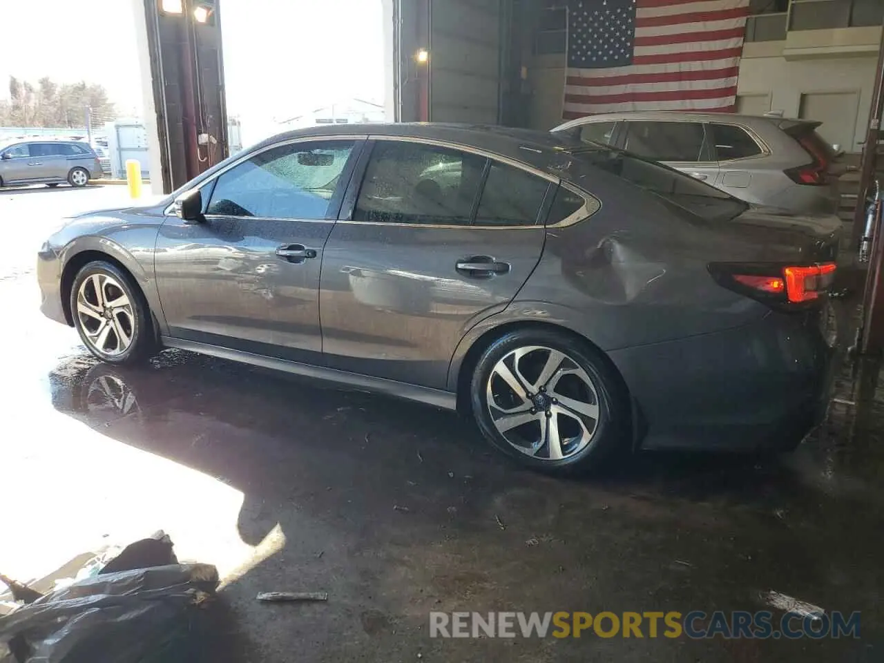 2 Фотография поврежденного автомобиля 4S3BWAN66M3017853 SUBARU LEGACY 2021