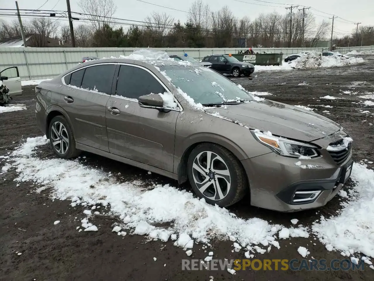 4 Фотография поврежденного автомобиля 4S3BWAN69M3018172 SUBARU LEGACY 2021