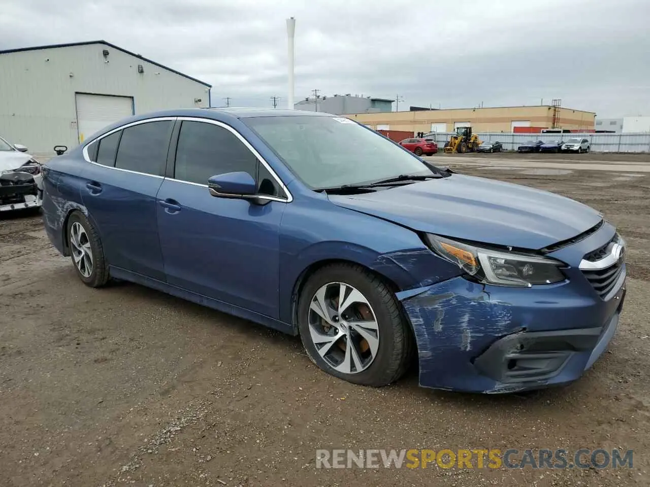 4 Photograph of a damaged car 4S3BWDE64M3017609 SUBARU LEGACY 2021