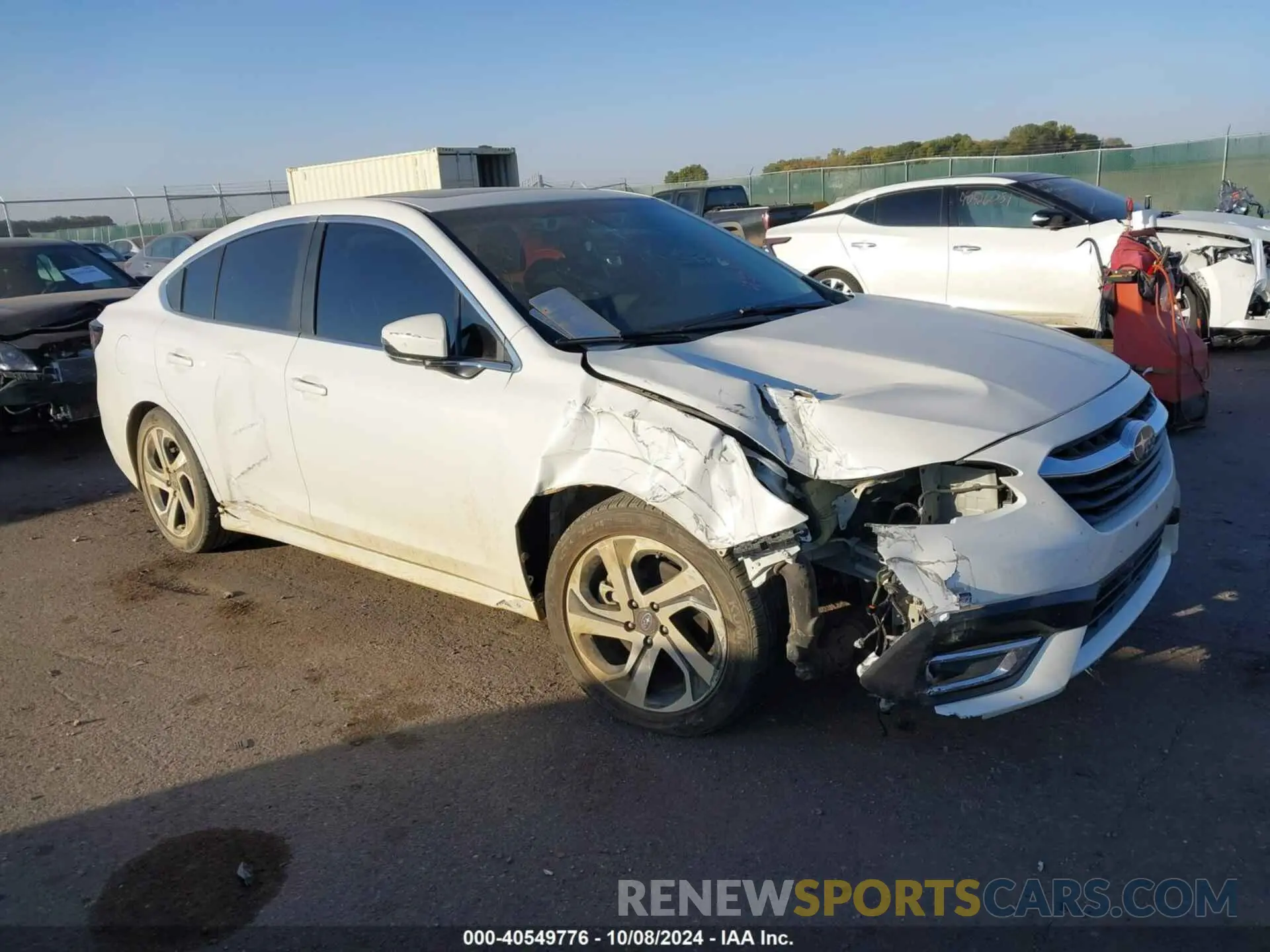 1 Фотография поврежденного автомобиля 4S3BWGN61M3004981 SUBARU LEGACY 2021