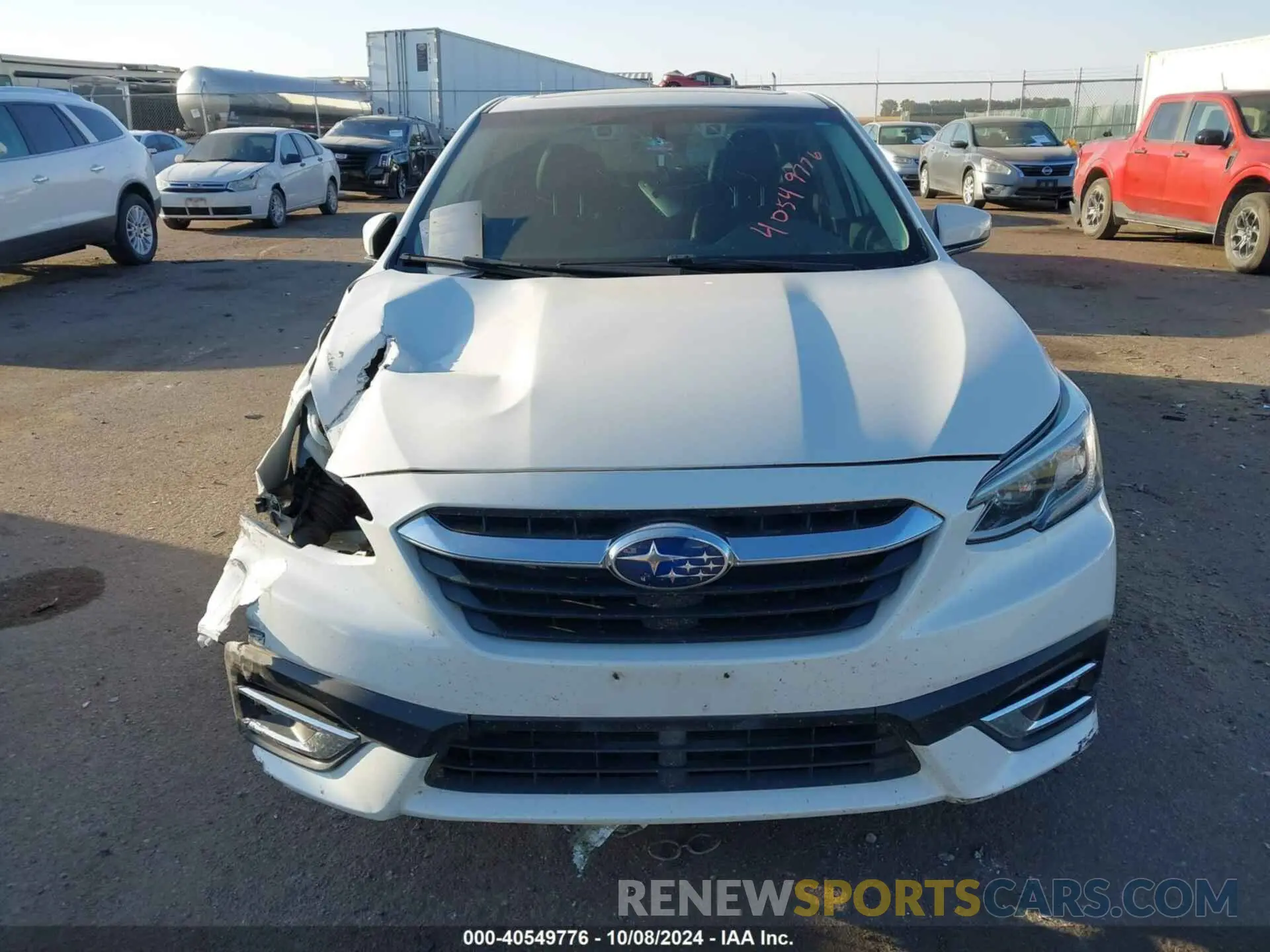 11 Фотография поврежденного автомобиля 4S3BWGN61M3004981 SUBARU LEGACY 2021