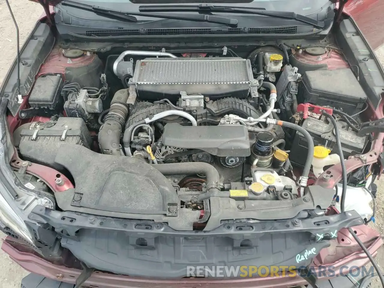 11 Фотография поврежденного автомобиля 4S3BWGN69M3015758 SUBARU LEGACY 2021