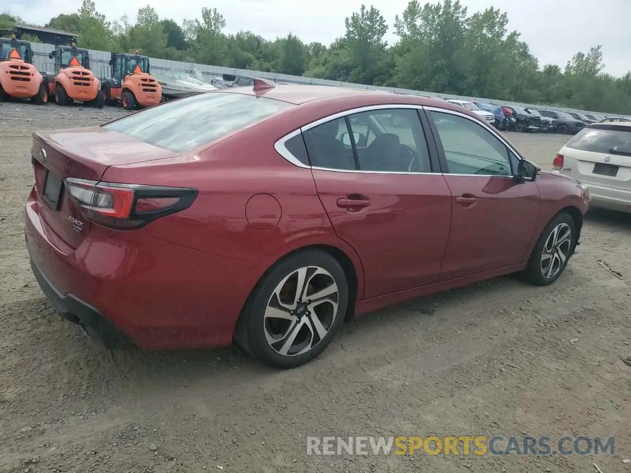 3 Фотография поврежденного автомобиля 4S3BWGN69M3015758 SUBARU LEGACY 2021