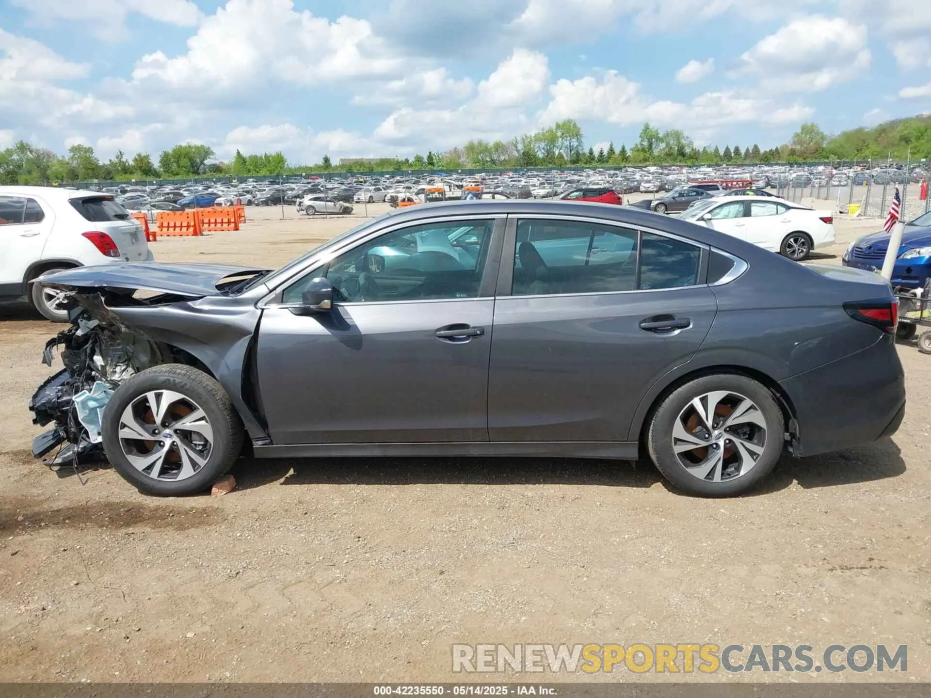 14 Photograph of a damaged car 4S3BWAB60N3012220 SUBARU LEGACY 2022