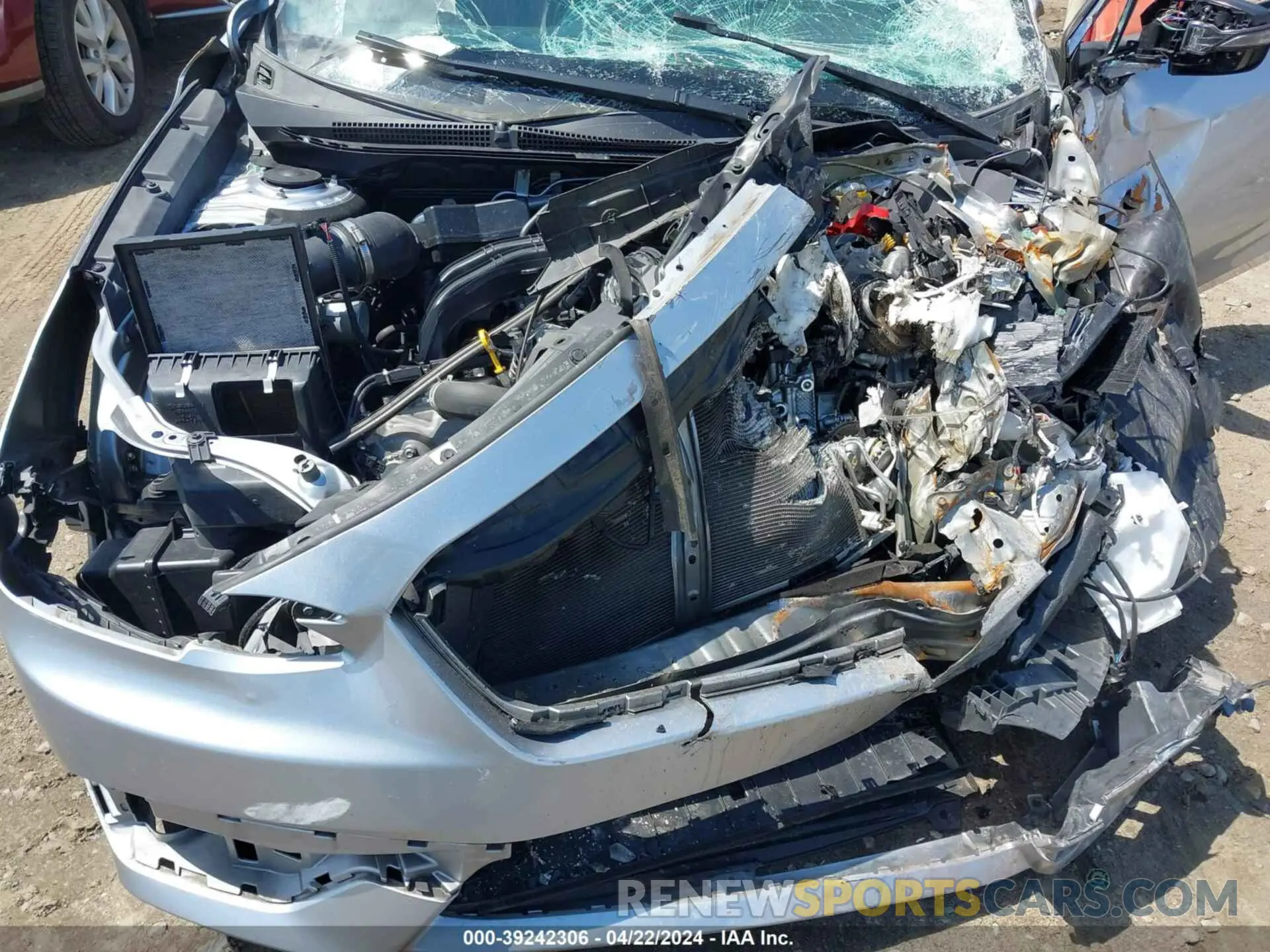 10 Photograph of a damaged car 4S3BWAC66N3012995 SUBARU LEGACY 2022