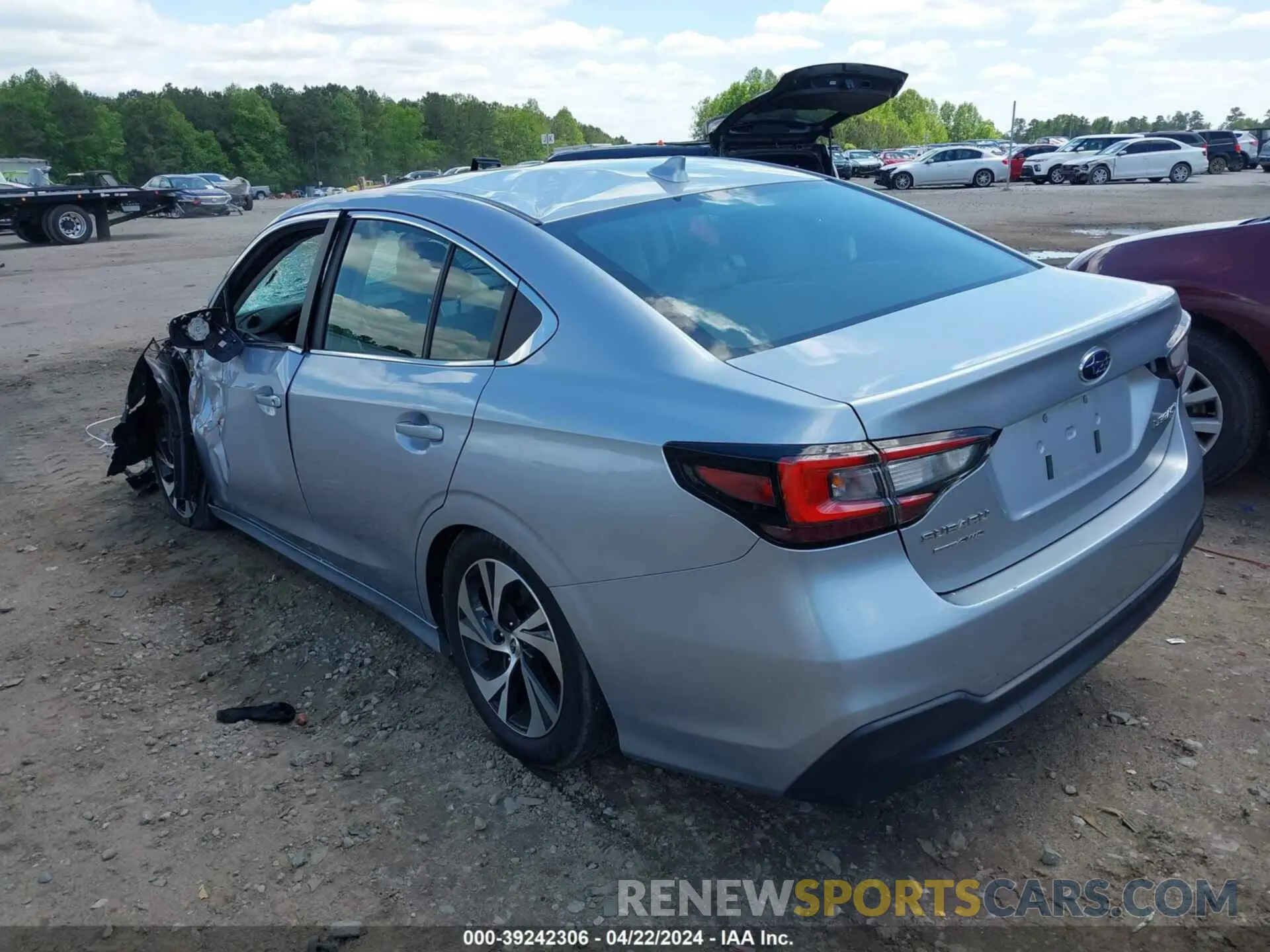 3 Photograph of a damaged car 4S3BWAC66N3012995 SUBARU LEGACY 2022