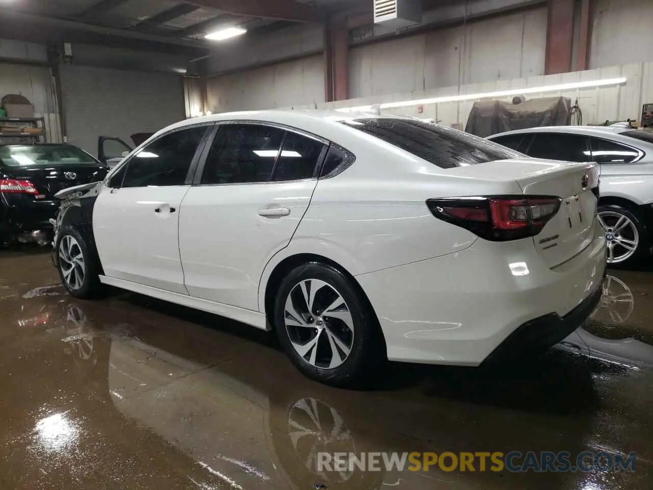 2 Photograph of a damaged car 4S3BWAC66N3024113 SUBARU LEGACY 2022
