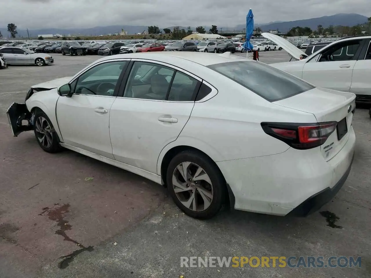 2 Photograph of a damaged car 4S3BWAC68N3012027 SUBARU LEGACY 2022