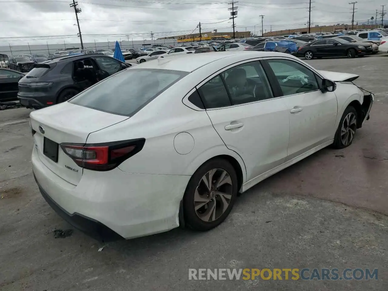 3 Photograph of a damaged car 4S3BWAC68N3012027 SUBARU LEGACY 2022