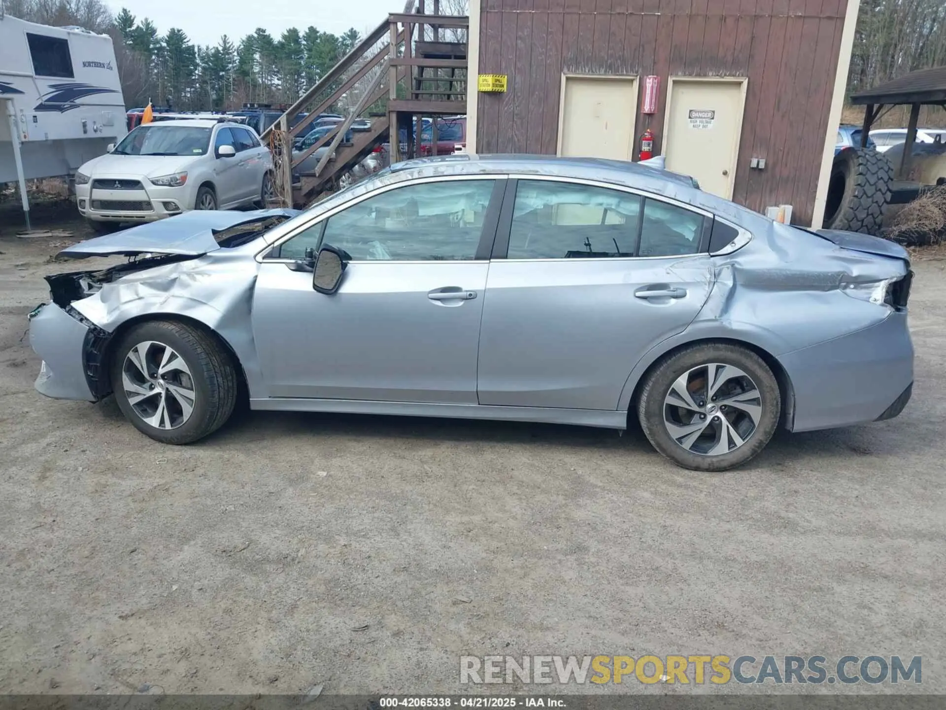 14 Фотография поврежденного автомобиля 4S3BWAC69N3020704 SUBARU LEGACY 2022