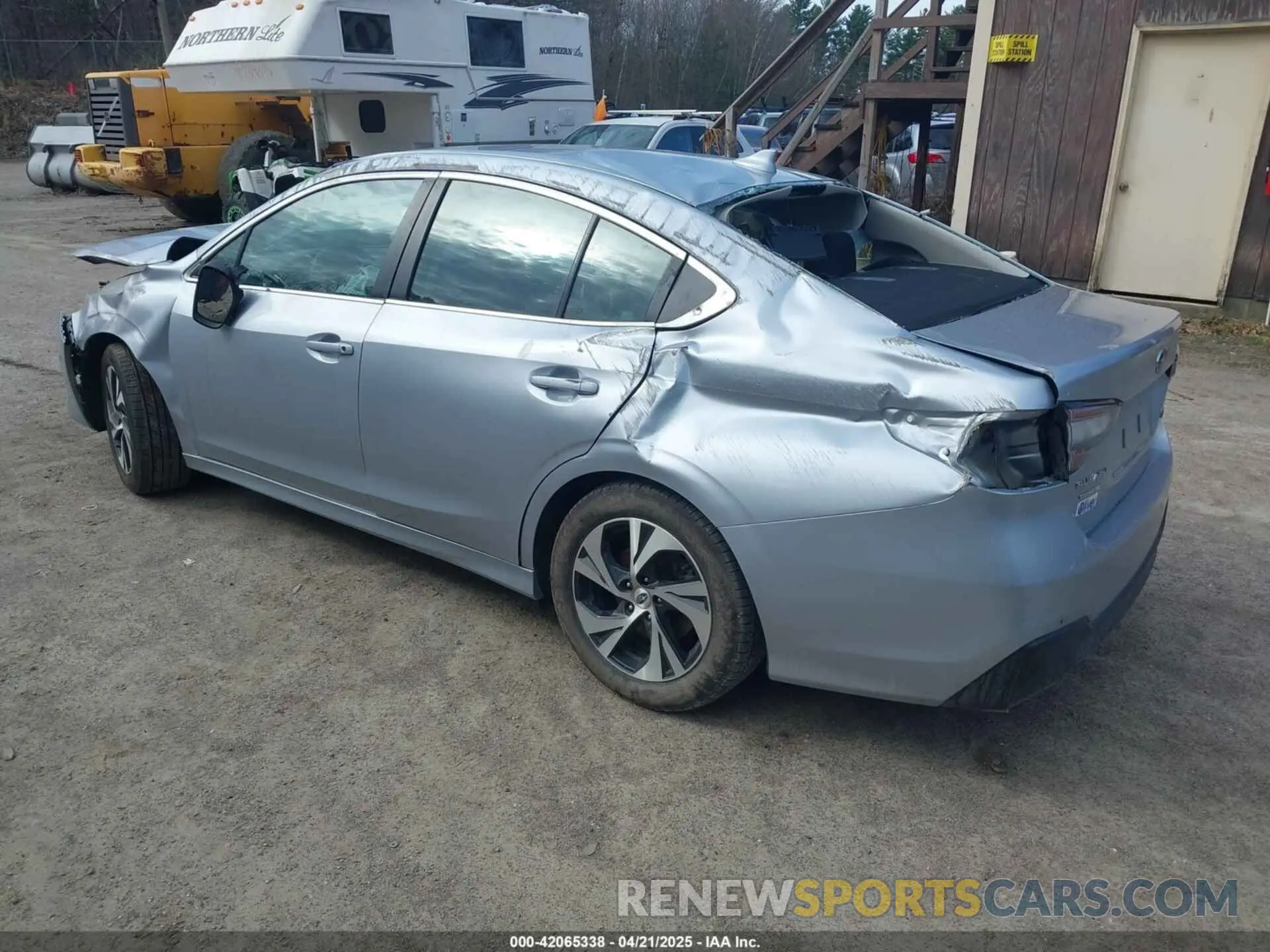 3 Фотография поврежденного автомобиля 4S3BWAC69N3020704 SUBARU LEGACY 2022