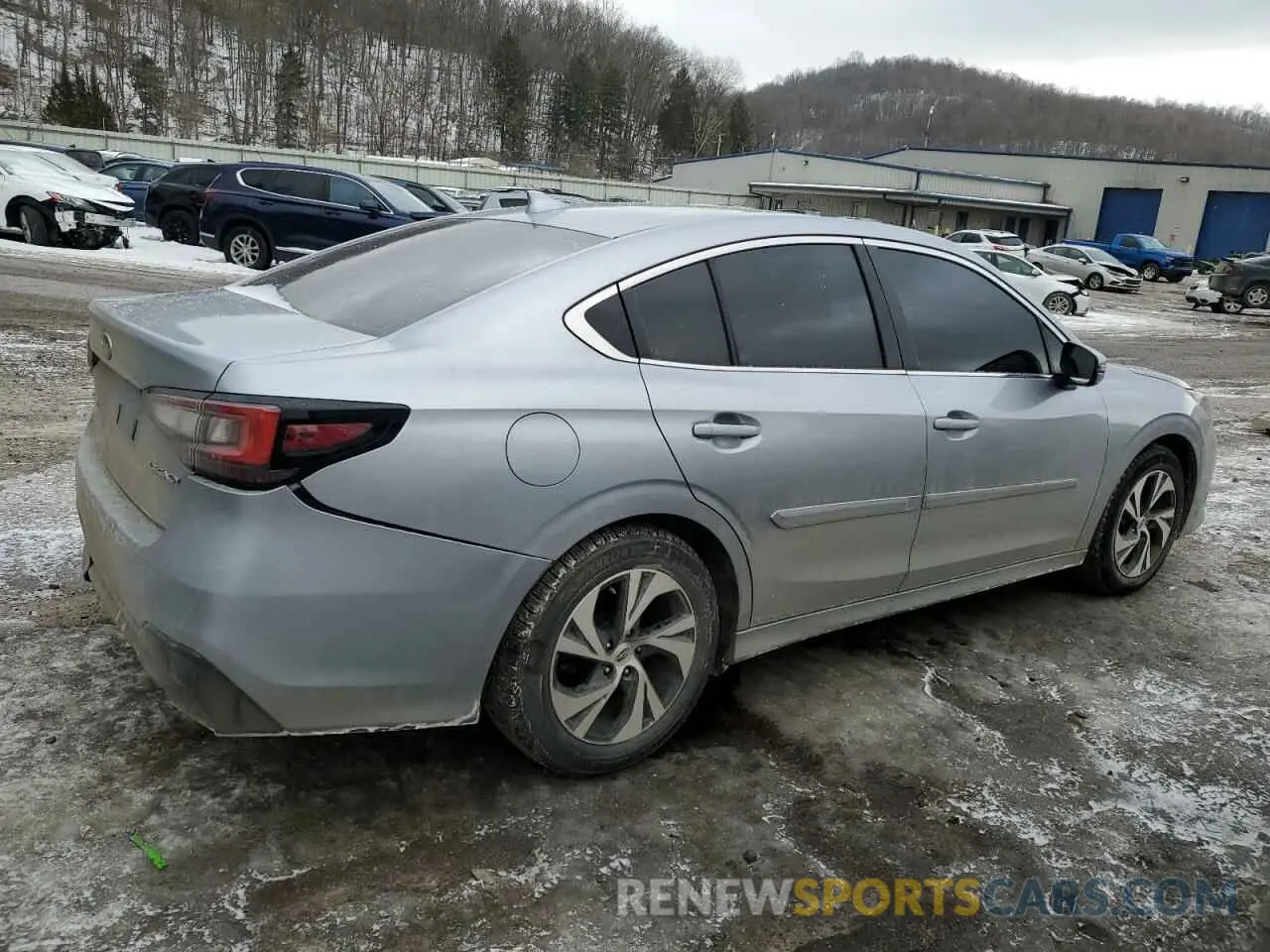 3 Фотография поврежденного автомобиля 4S3BWAC6XN3019190 SUBARU LEGACY 2022