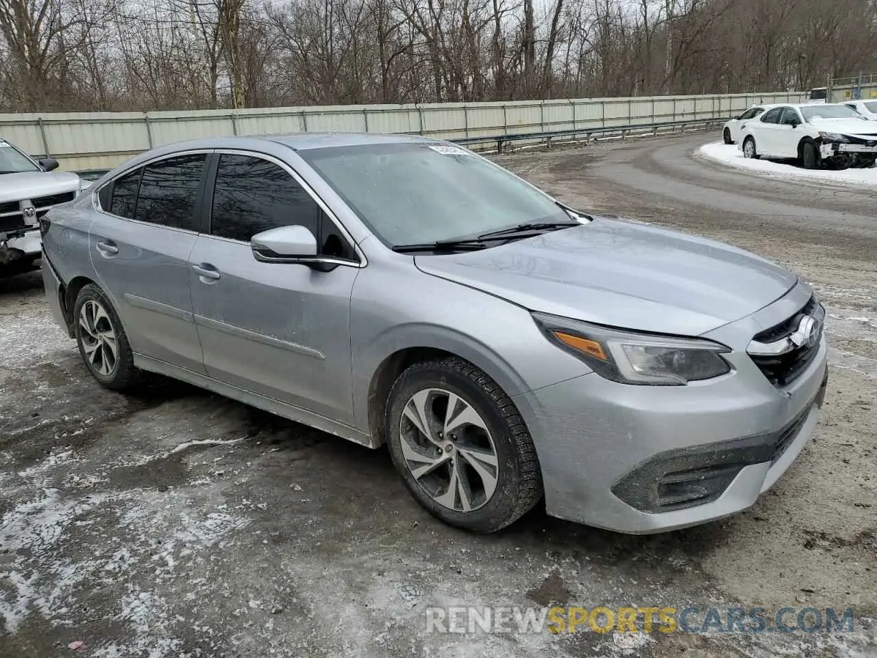 4 Фотография поврежденного автомобиля 4S3BWAC6XN3019190 SUBARU LEGACY 2022