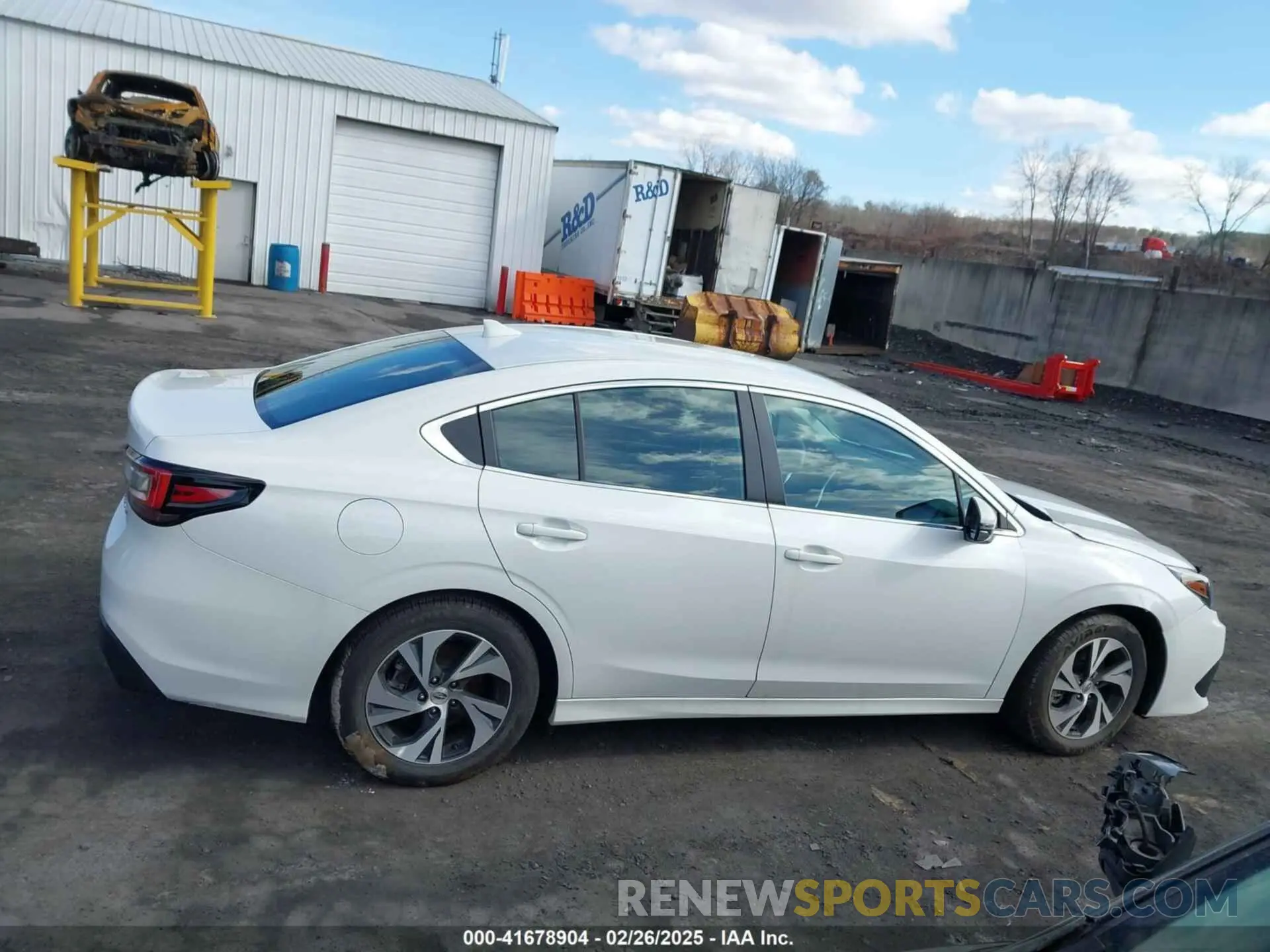12 Фотография поврежденного автомобиля 4S3BWAD60N3028415 SUBARU LEGACY 2022