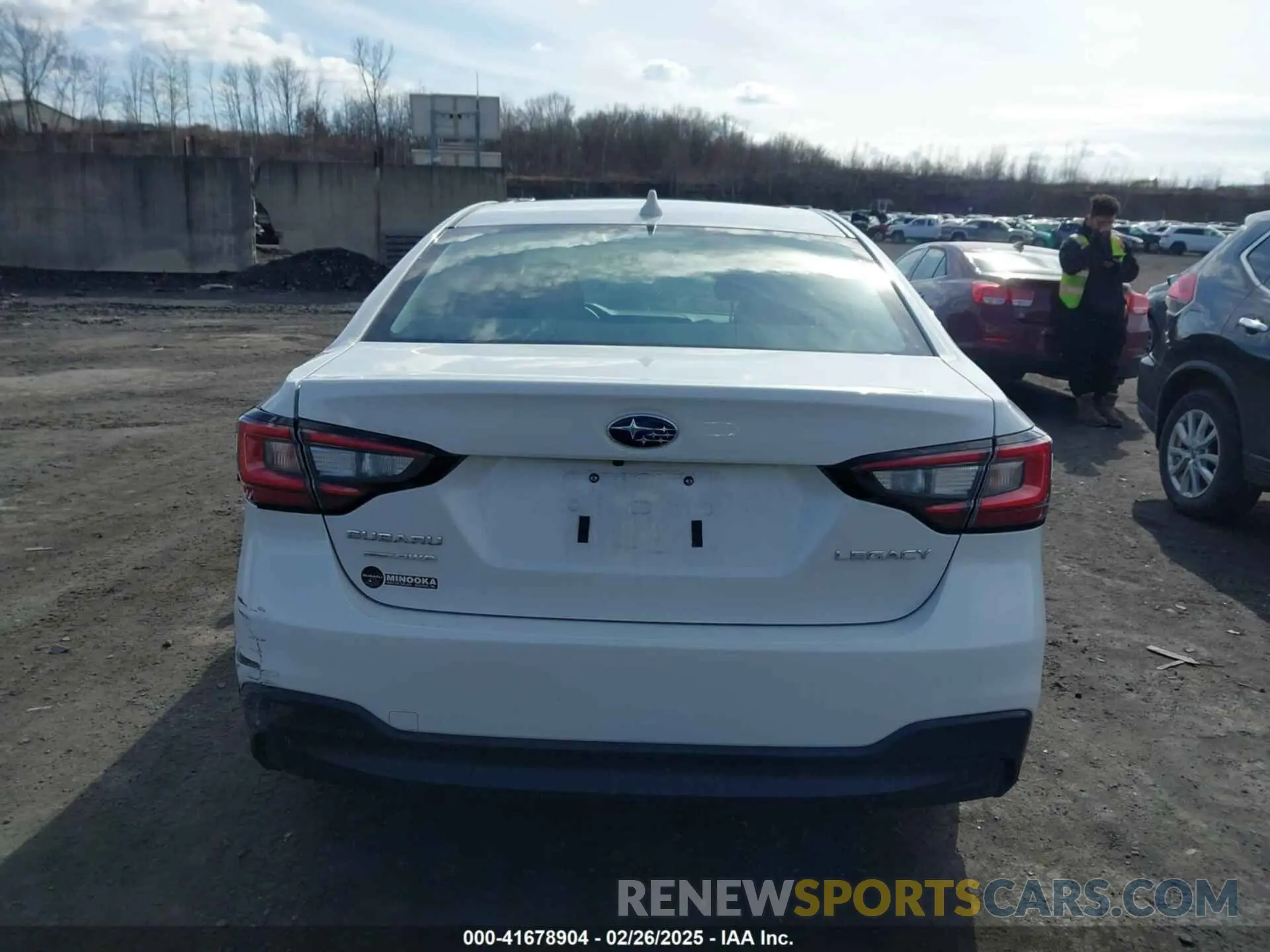 15 Фотография поврежденного автомобиля 4S3BWAD60N3028415 SUBARU LEGACY 2022