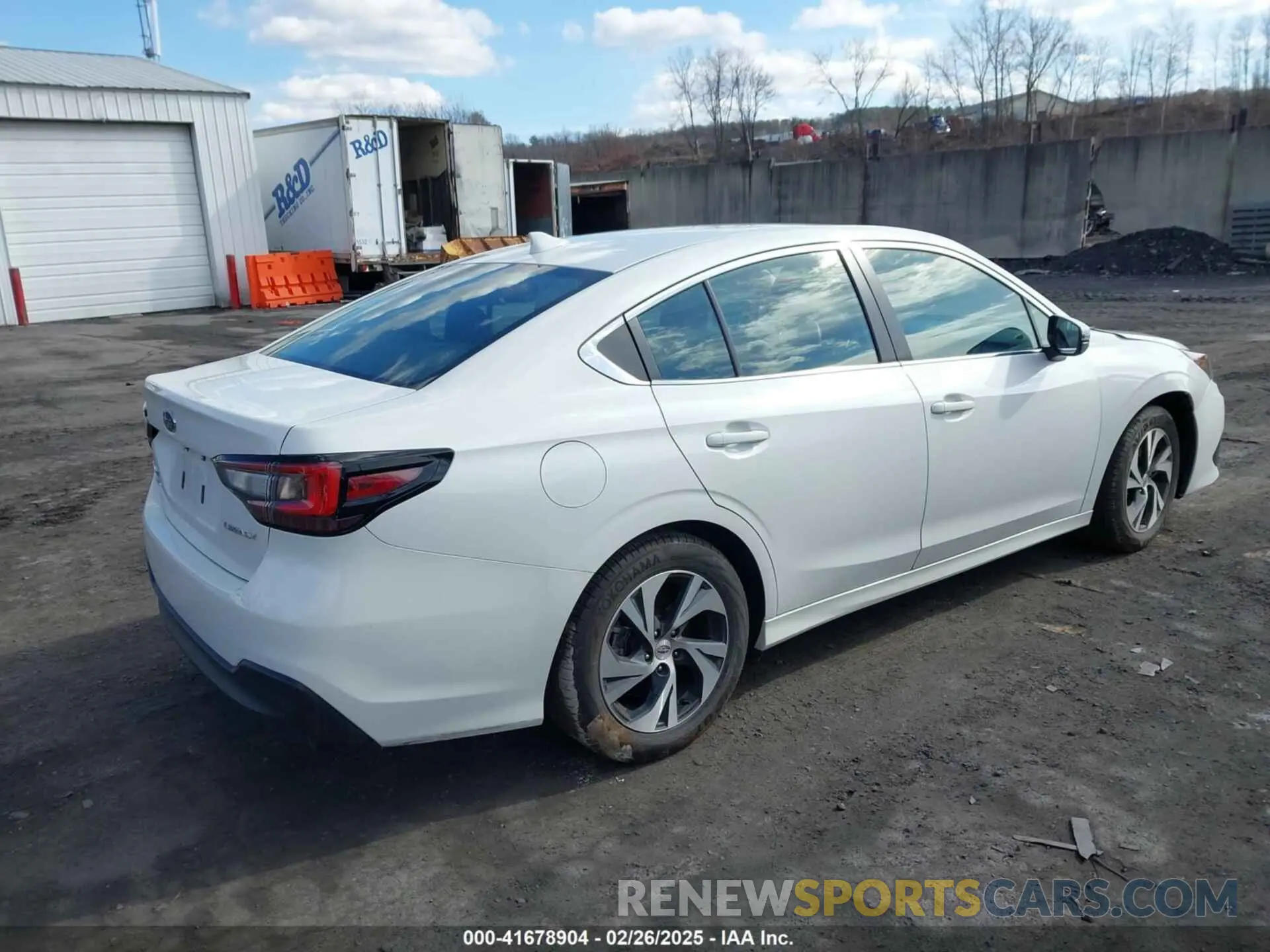 4 Фотография поврежденного автомобиля 4S3BWAD60N3028415 SUBARU LEGACY 2022