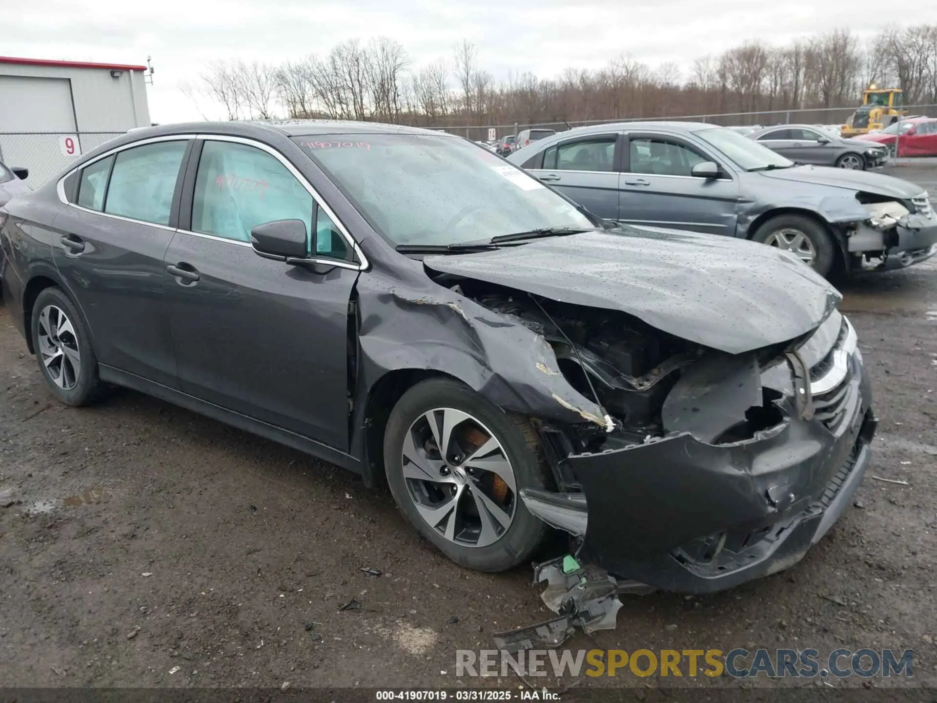 1 Фотография поврежденного автомобиля 4S3BWAD63N3010300 SUBARU LEGACY 2022