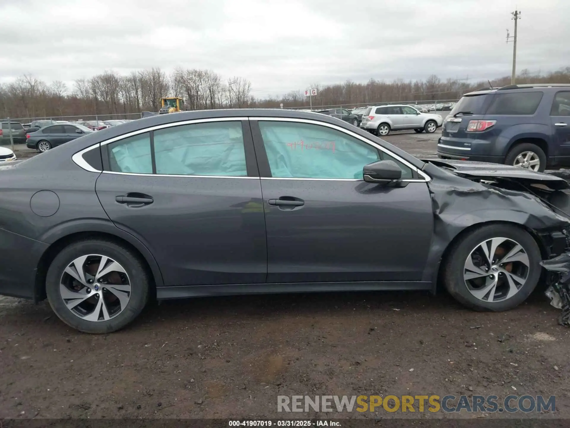 13 Фотография поврежденного автомобиля 4S3BWAD63N3010300 SUBARU LEGACY 2022