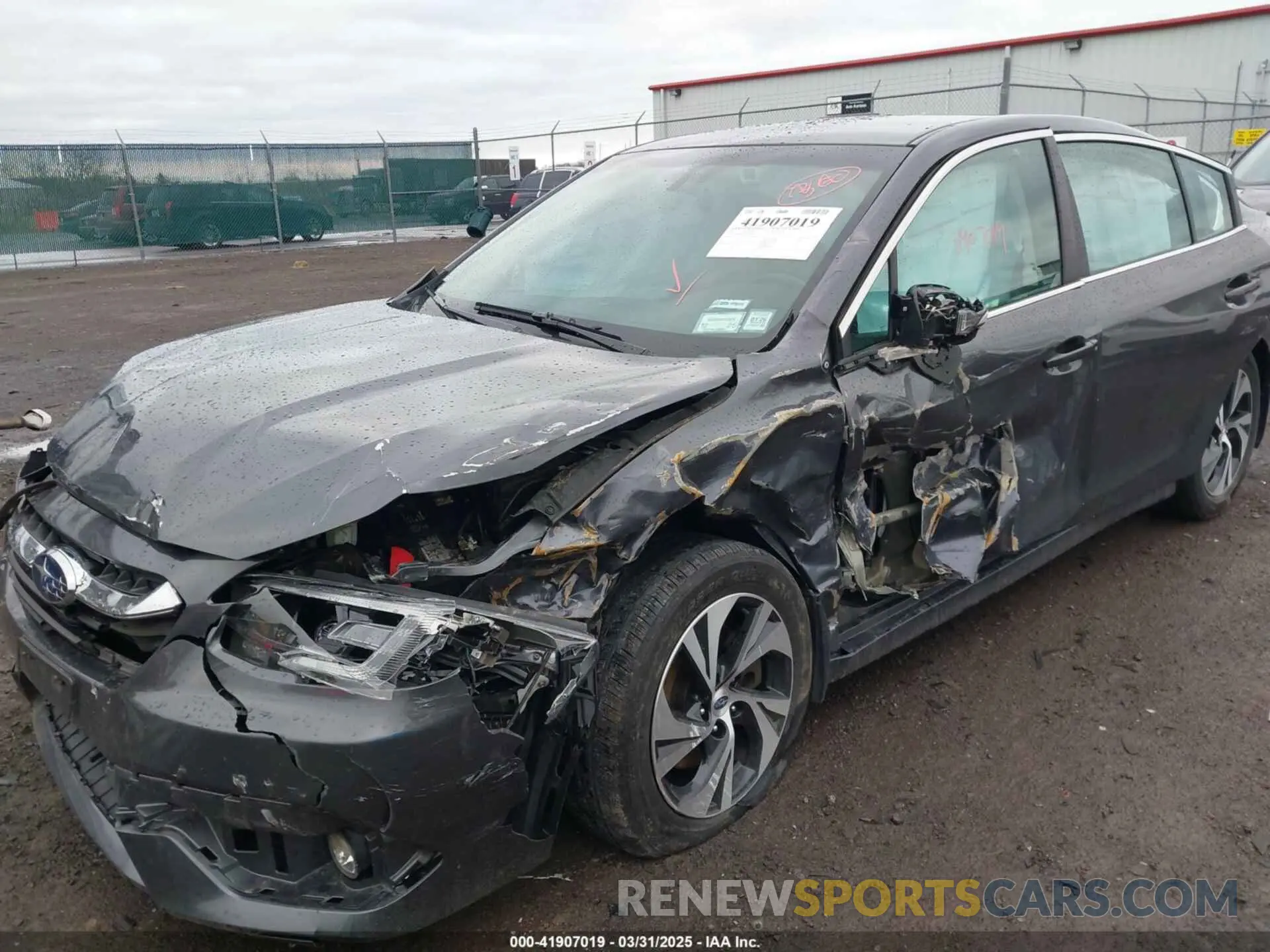 6 Фотография поврежденного автомобиля 4S3BWAD63N3010300 SUBARU LEGACY 2022