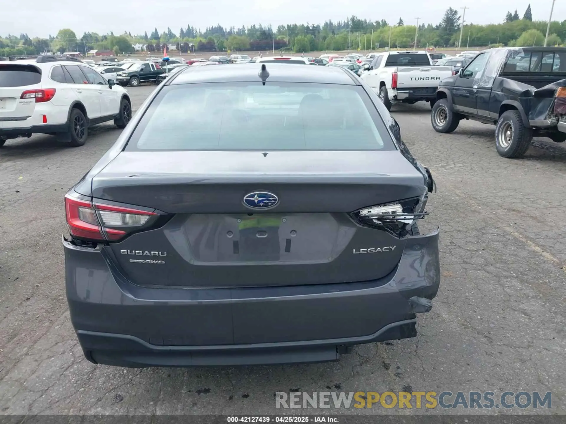 15 Photograph of a damaged car 4S3BWAD63N3013083 SUBARU LEGACY 2022