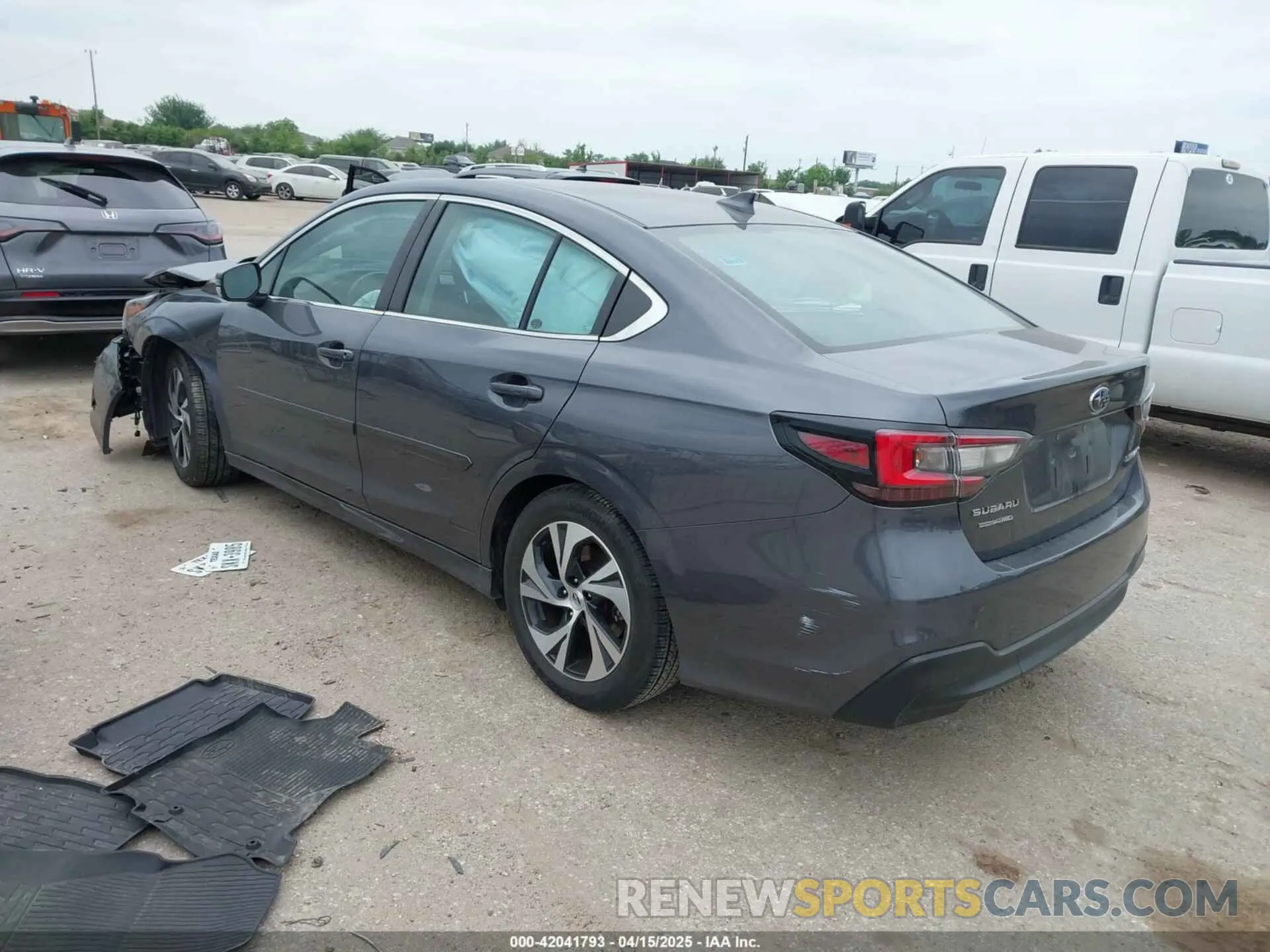 3 Photograph of a damaged car 4S3BWAD66N3009058 SUBARU LEGACY 2022