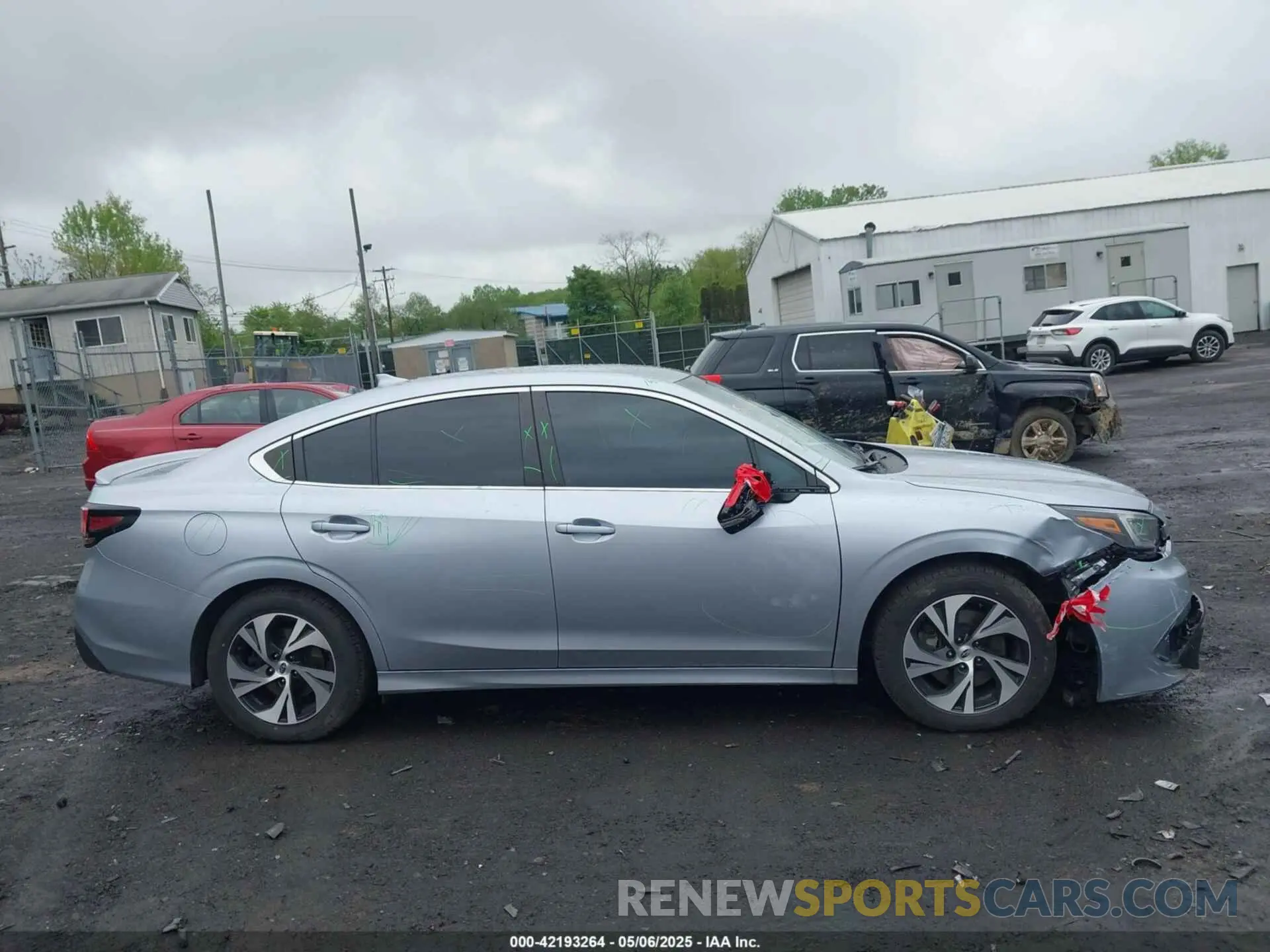 13 Фотография поврежденного автомобиля 4S3BWAD6XN3022203 SUBARU LEGACY 2022