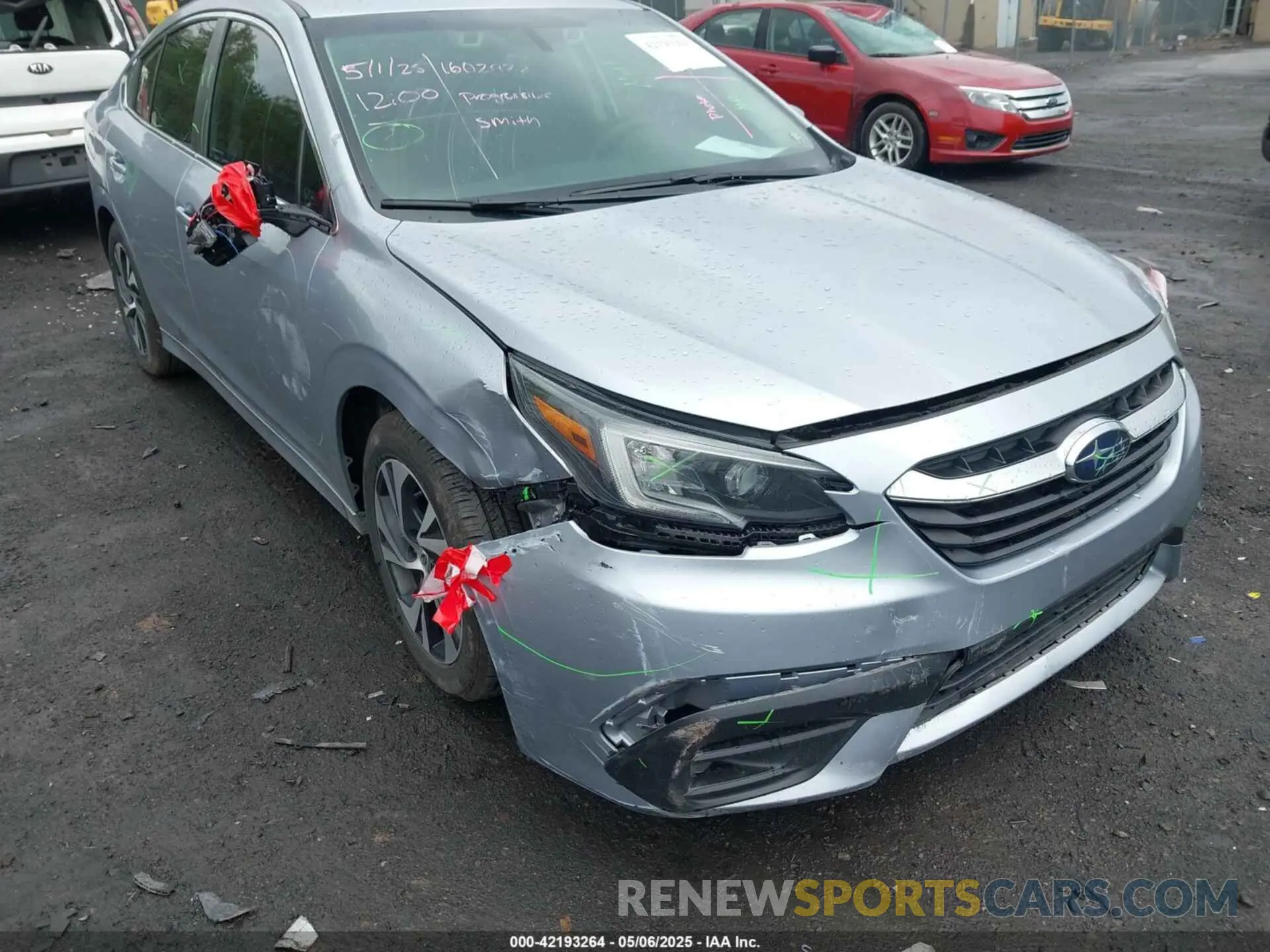 6 Фотография поврежденного автомобиля 4S3BWAD6XN3022203 SUBARU LEGACY 2022