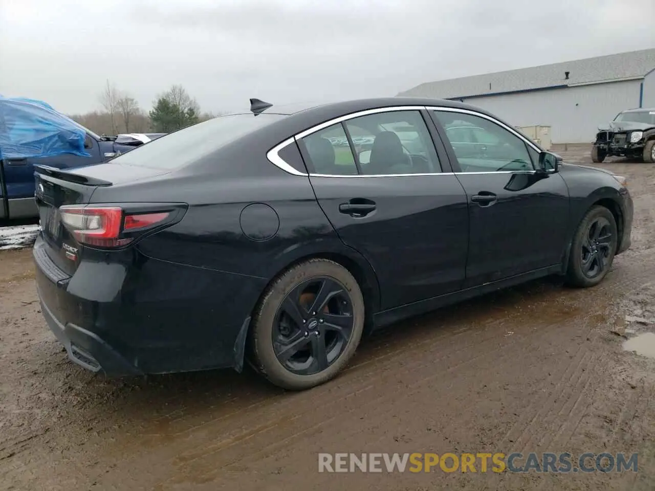 3 Фотография поврежденного автомобиля 4S3BWAH62N3011237 SUBARU LEGACY 2022