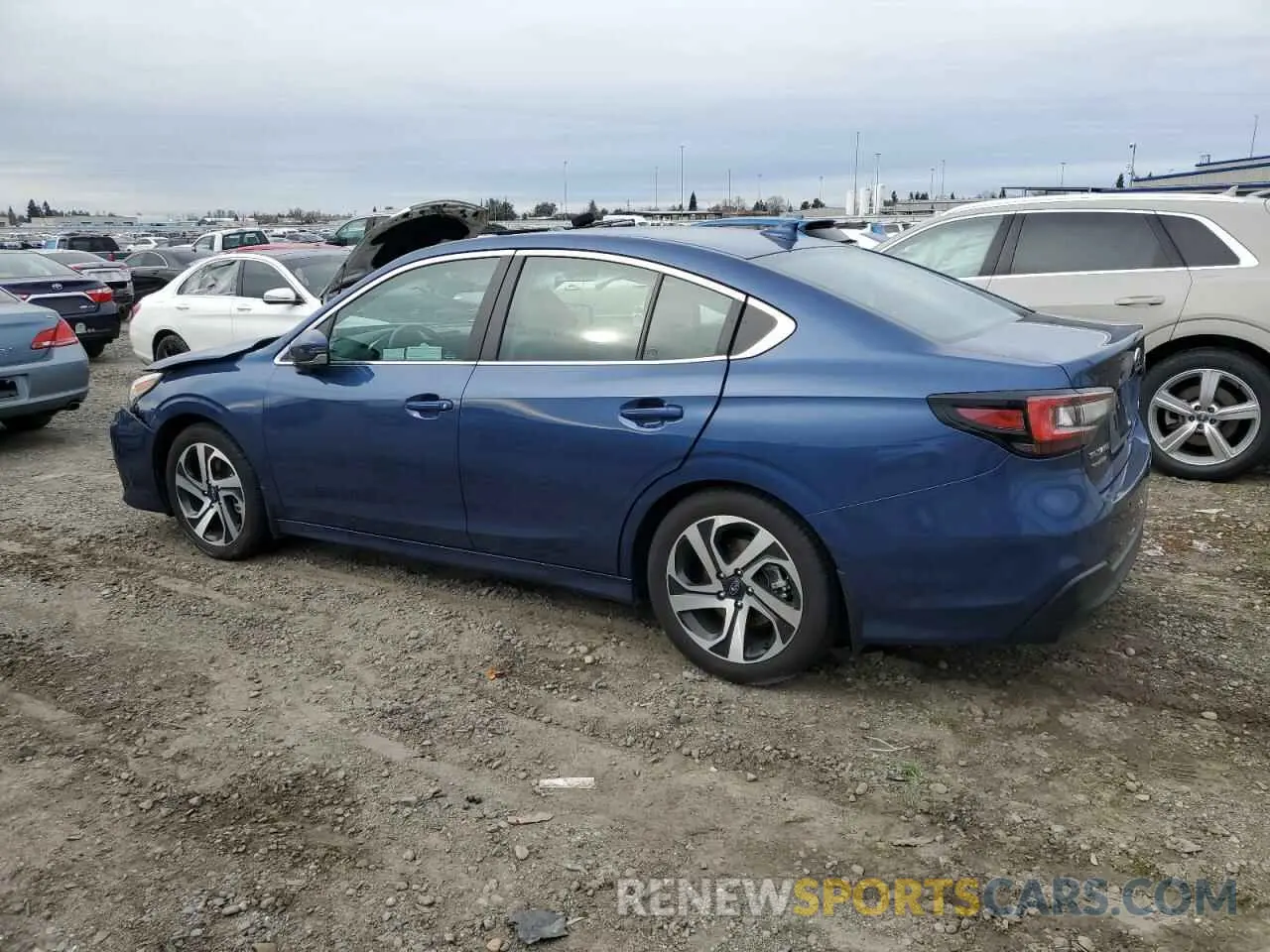 2 Photograph of a damaged car 4S3BWAN60N3010690 SUBARU LEGACY 2022