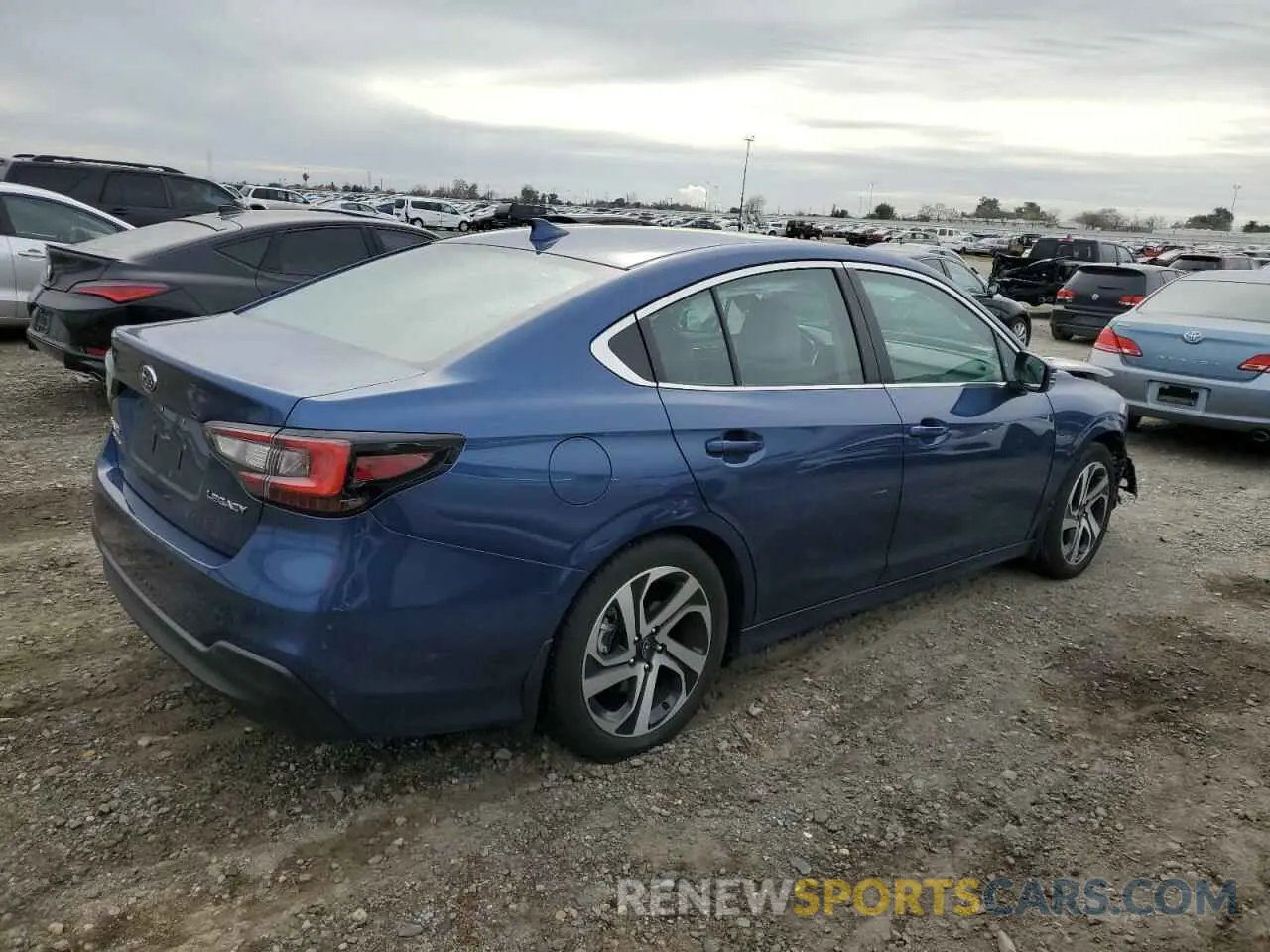 3 Photograph of a damaged car 4S3BWAN60N3010690 SUBARU LEGACY 2022