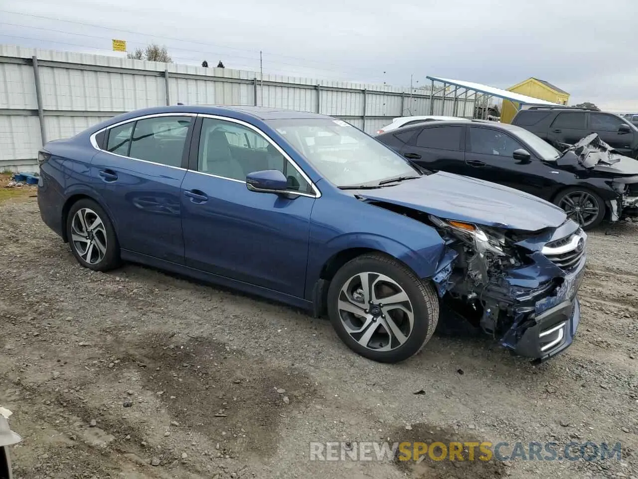 4 Photograph of a damaged car 4S3BWAN60N3010690 SUBARU LEGACY 2022